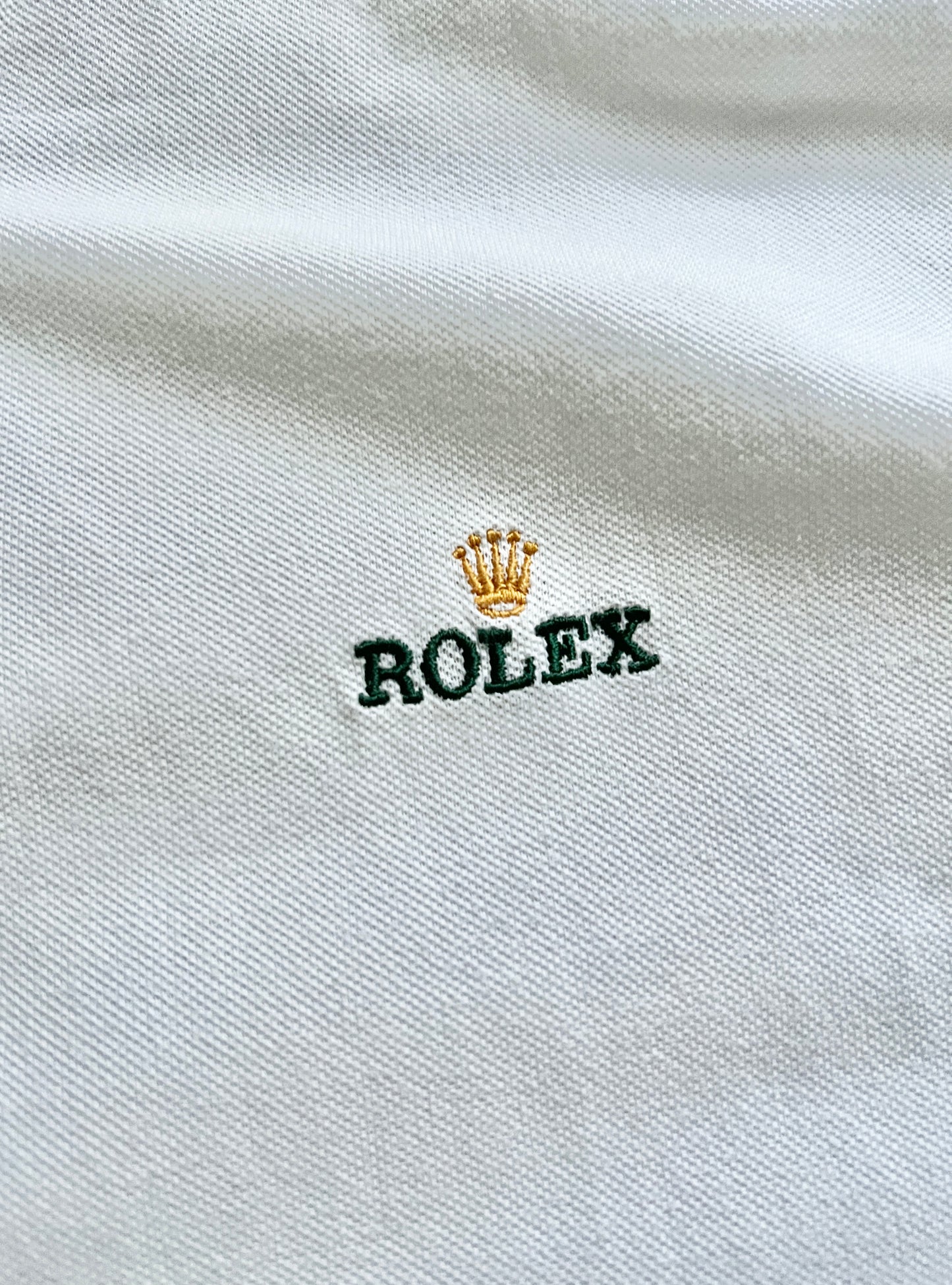 WHITE ROLEX LONGSLEEVE- 1990S - S