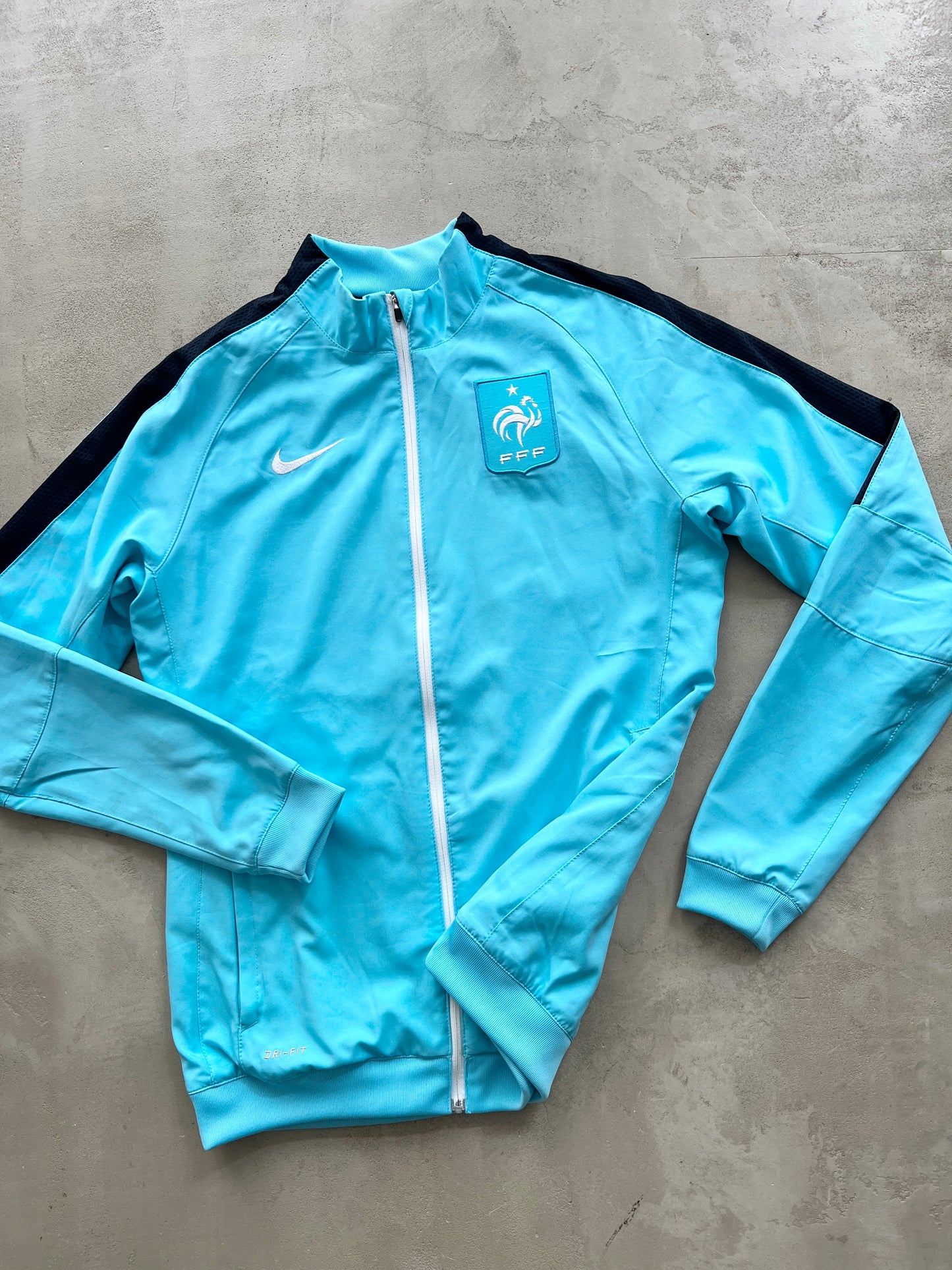 BABY BLUE FRANCE TRACK JACKET - 2000S - S/M