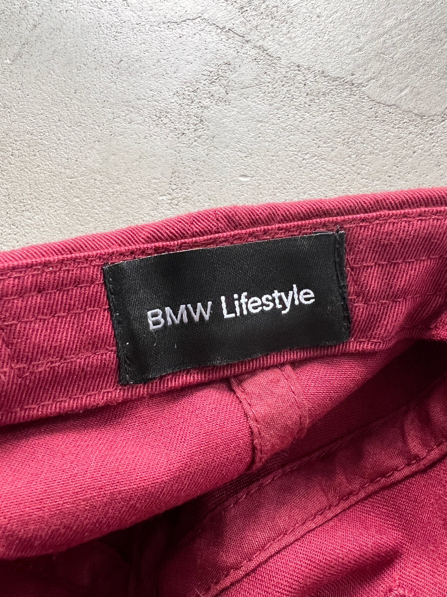 WINE RED BMW CAP - 2000S