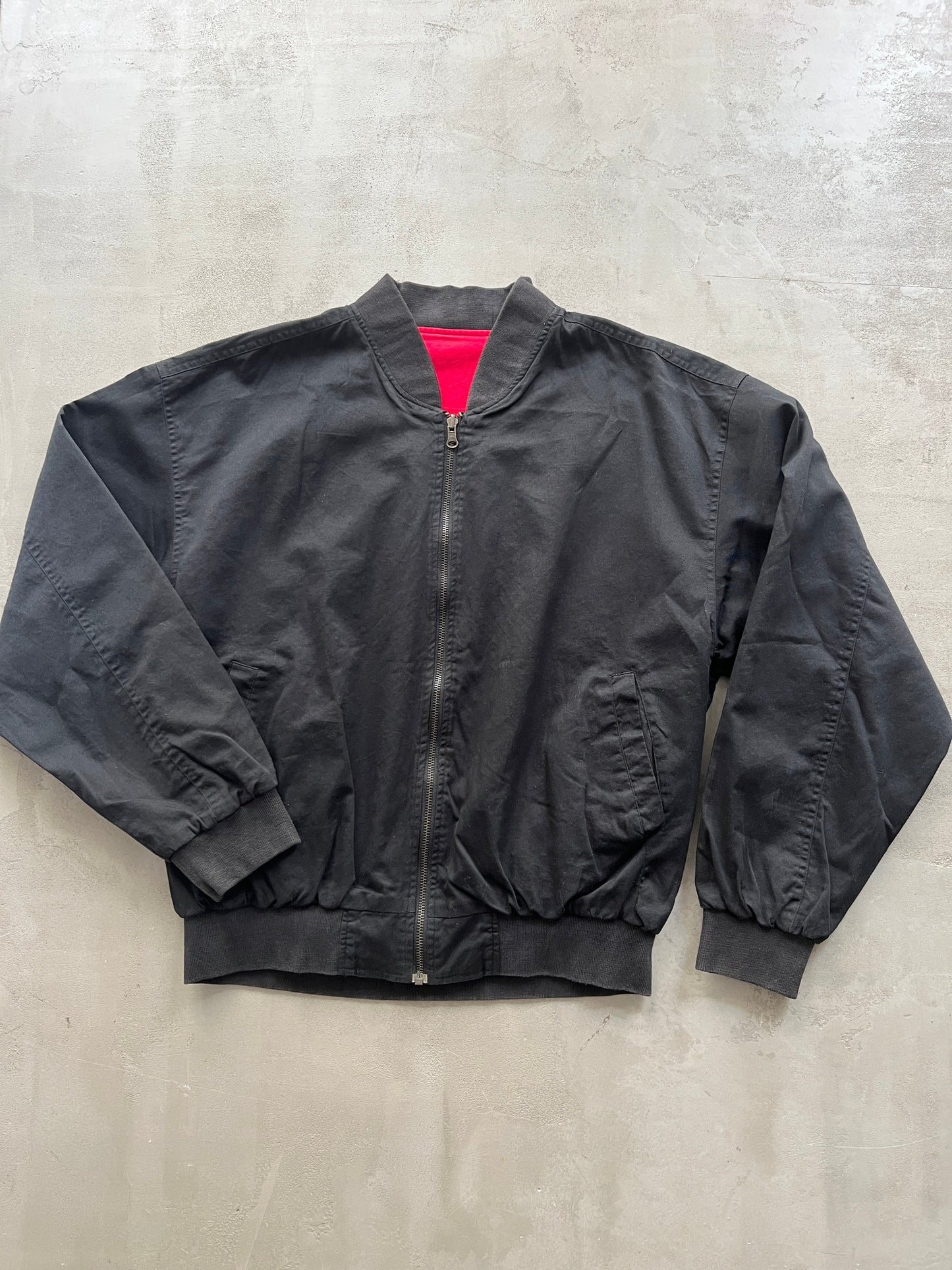 BLACK MARLBORO JACKET - 1990S - XL/L