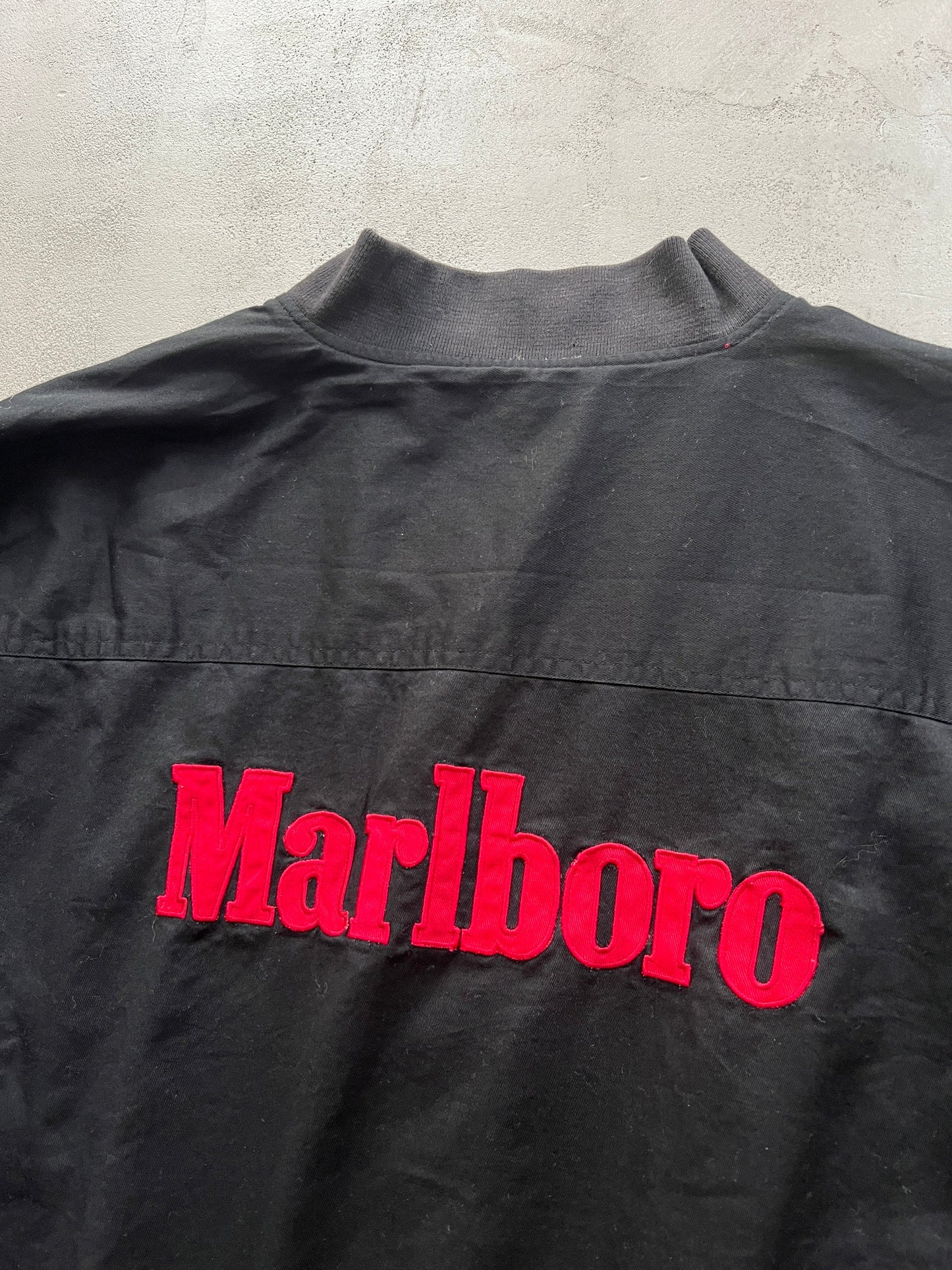 BLACK MARLBORO JACKET - 1990S - XL/L