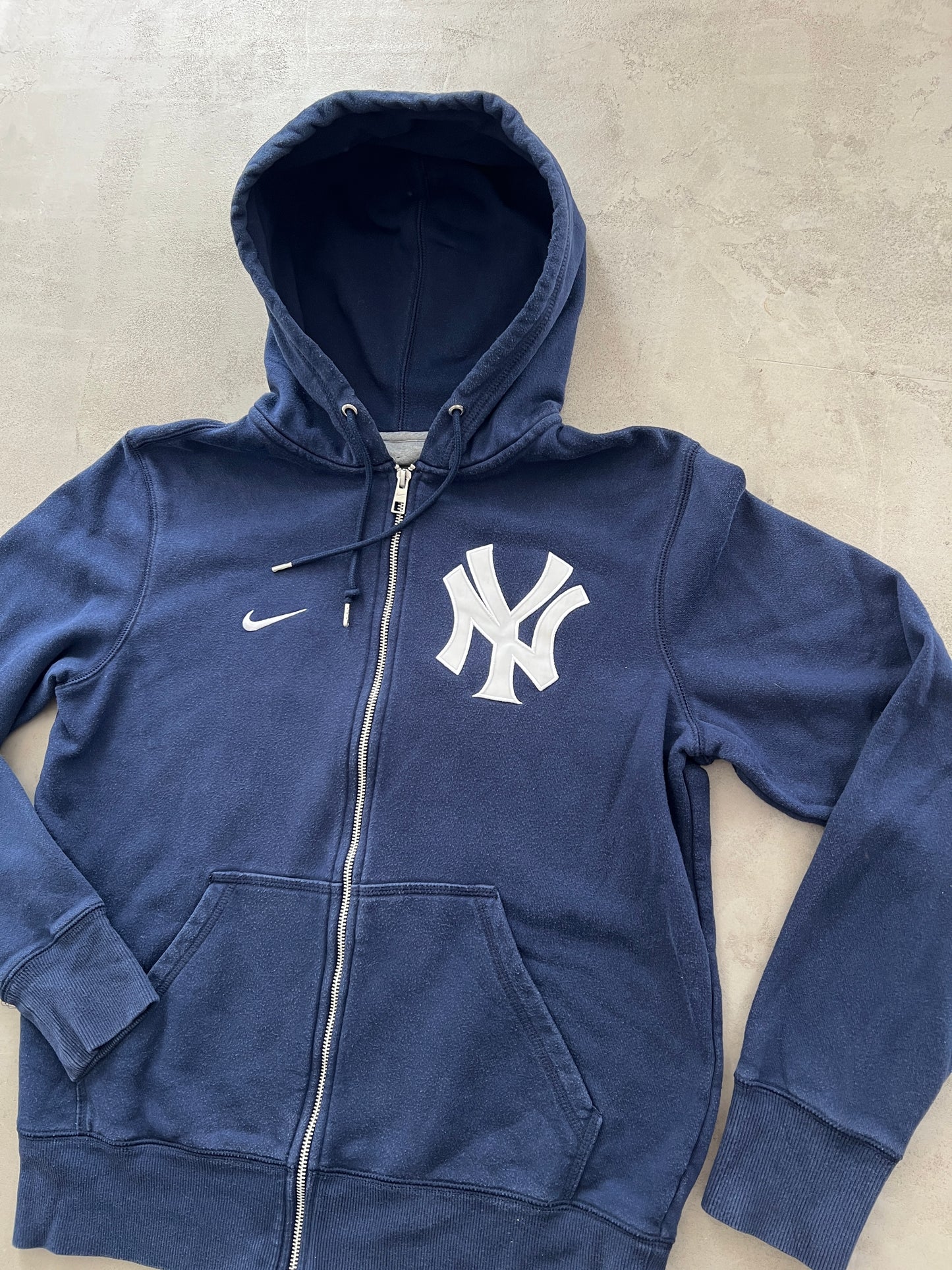 YANKEES NIKE ZIP UP HOODIE - 2000S - M