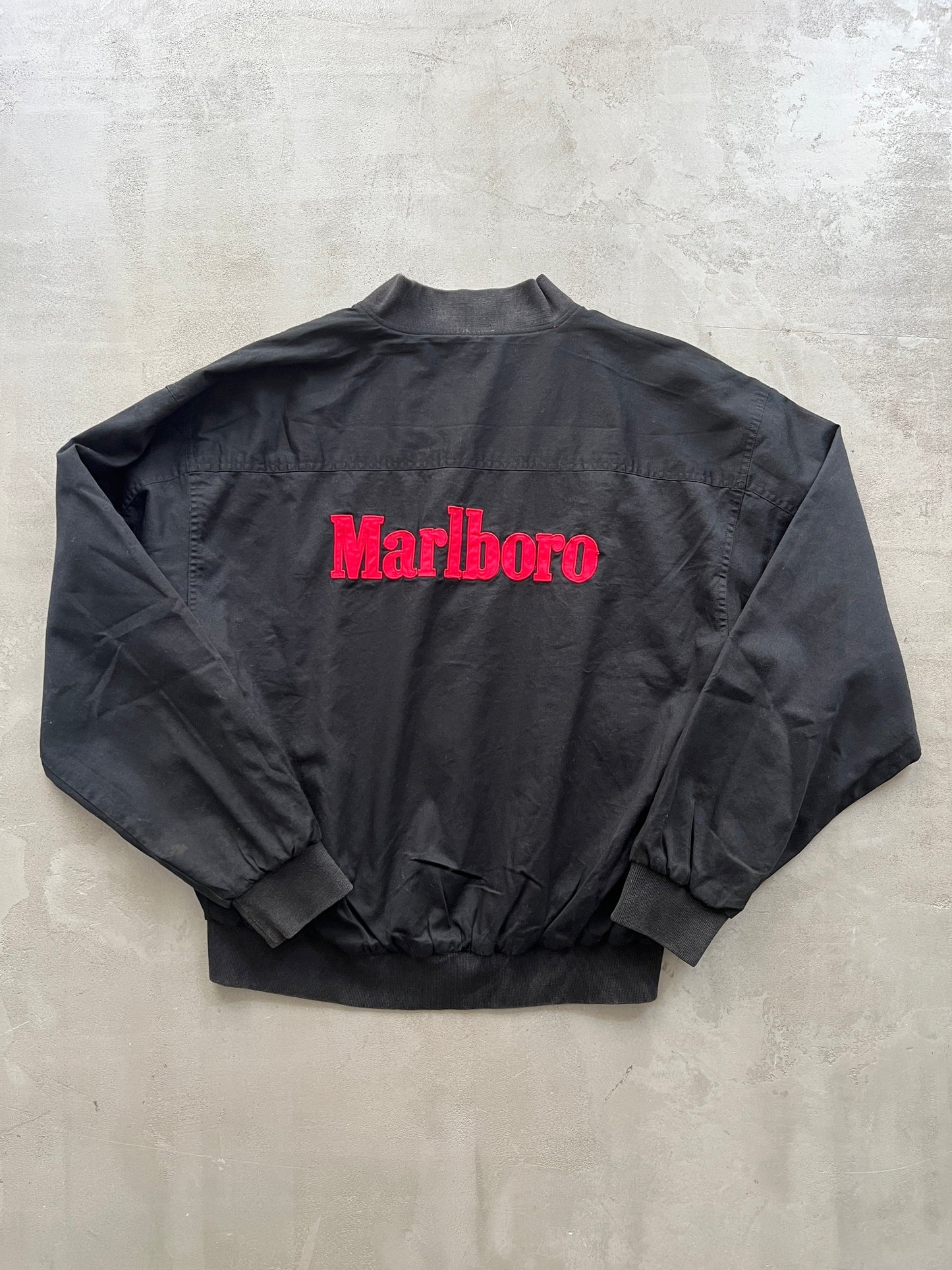 BLACK MARLBORO JACKET - 1990S - XL/L