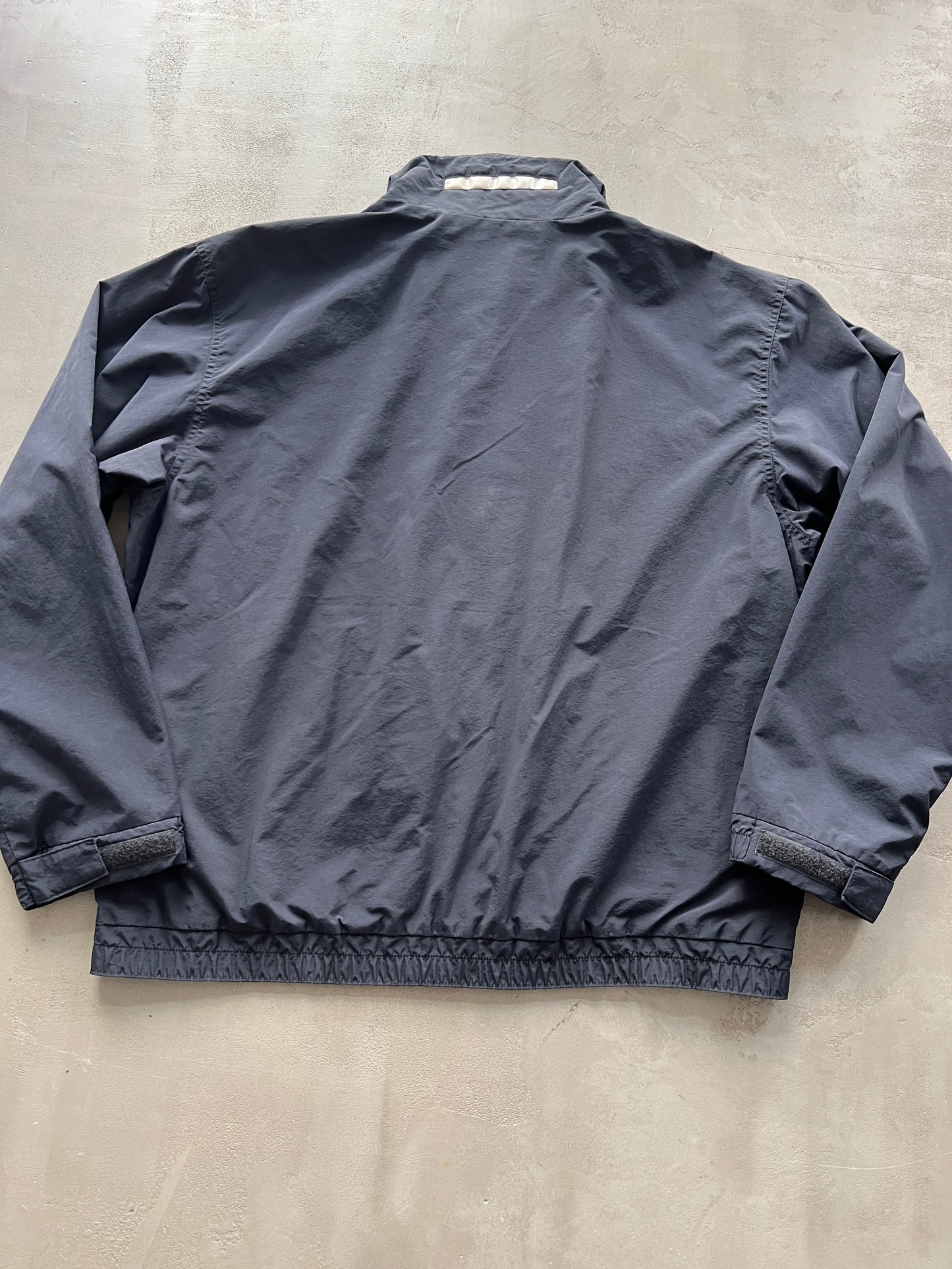 NAVY ROLEX YACHT JACKET - 1990S - L/XL