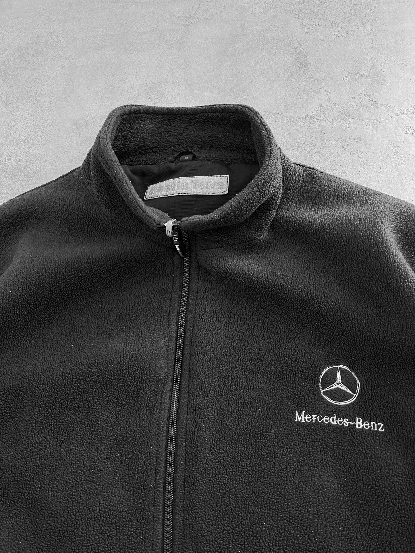 BLACK MERCEDES BENZ FLEECE - 2000S - L/XL