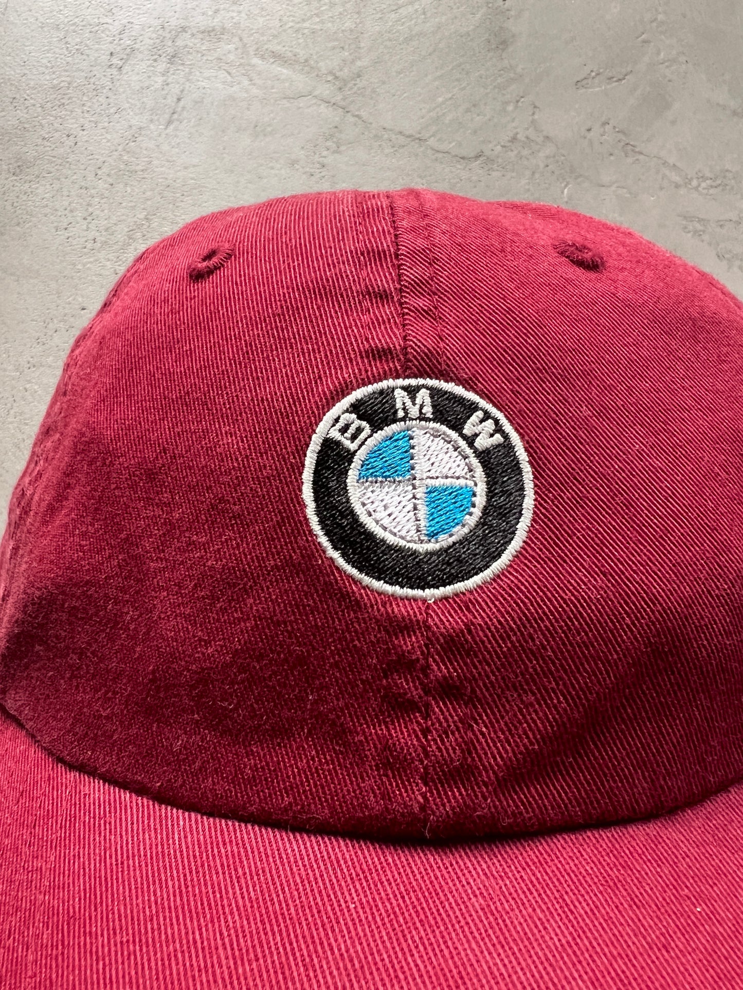 WINE RED BMW CAP - 2000S