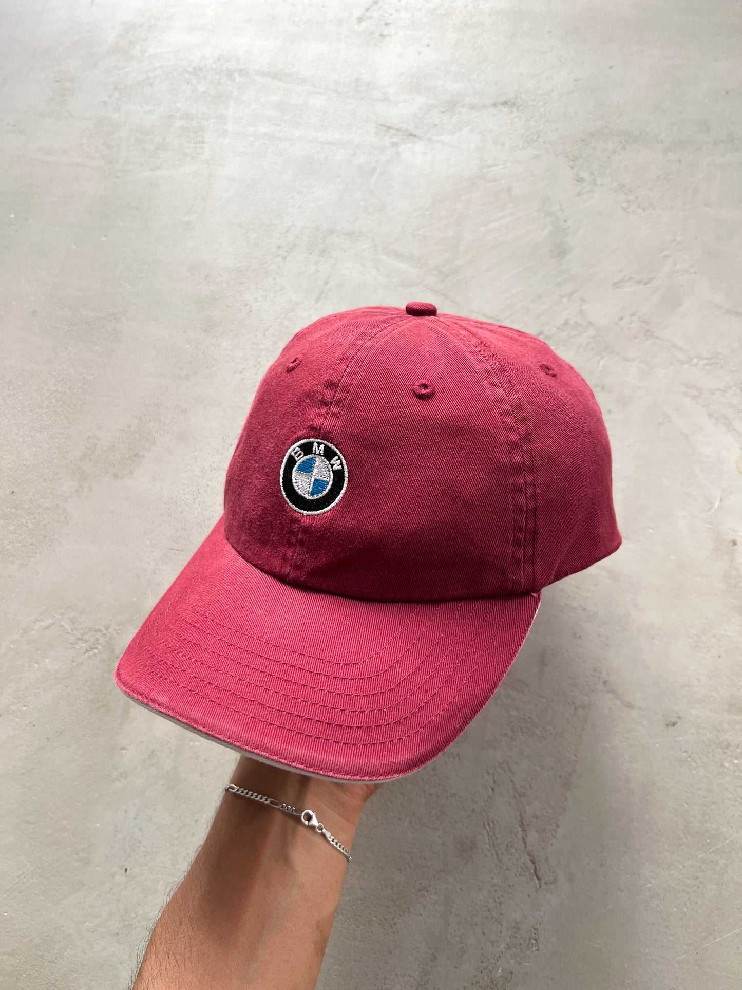 WINE RED BMW CAP - 2000S