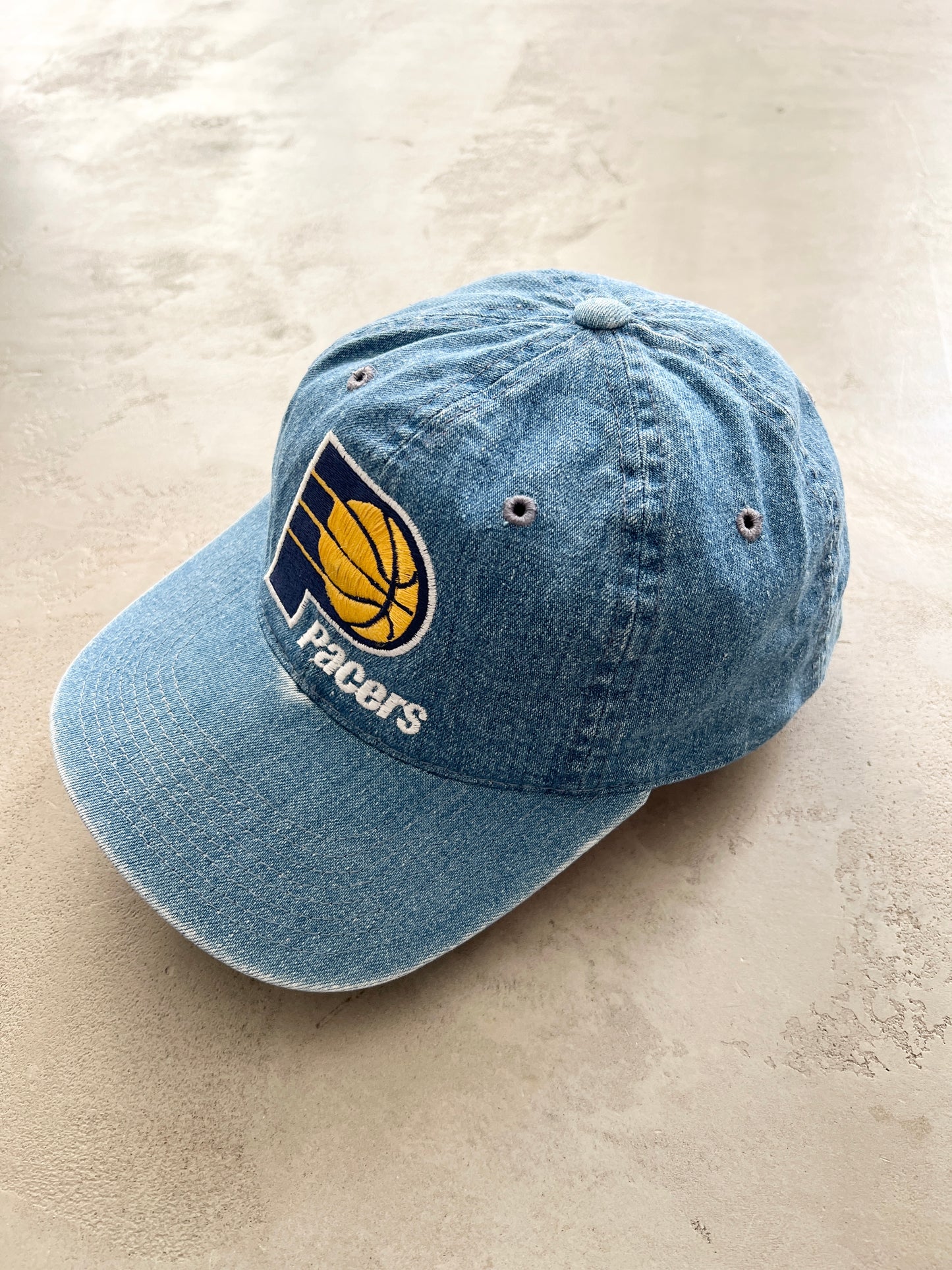 JEANS BLUE PACERS CAP - 1990S