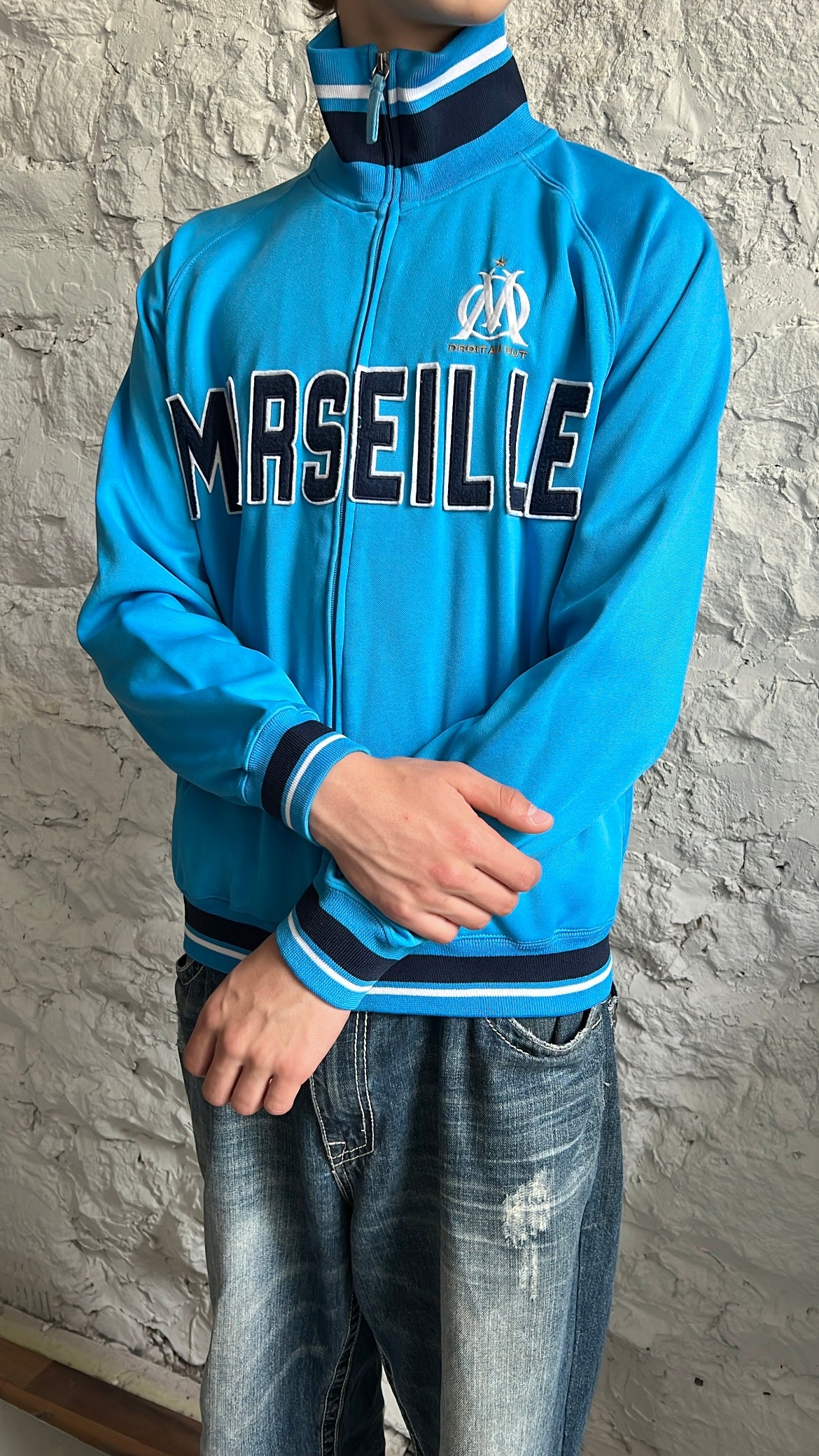 OCEAN BLUE MARSEILLE JACKET - 2000S - S