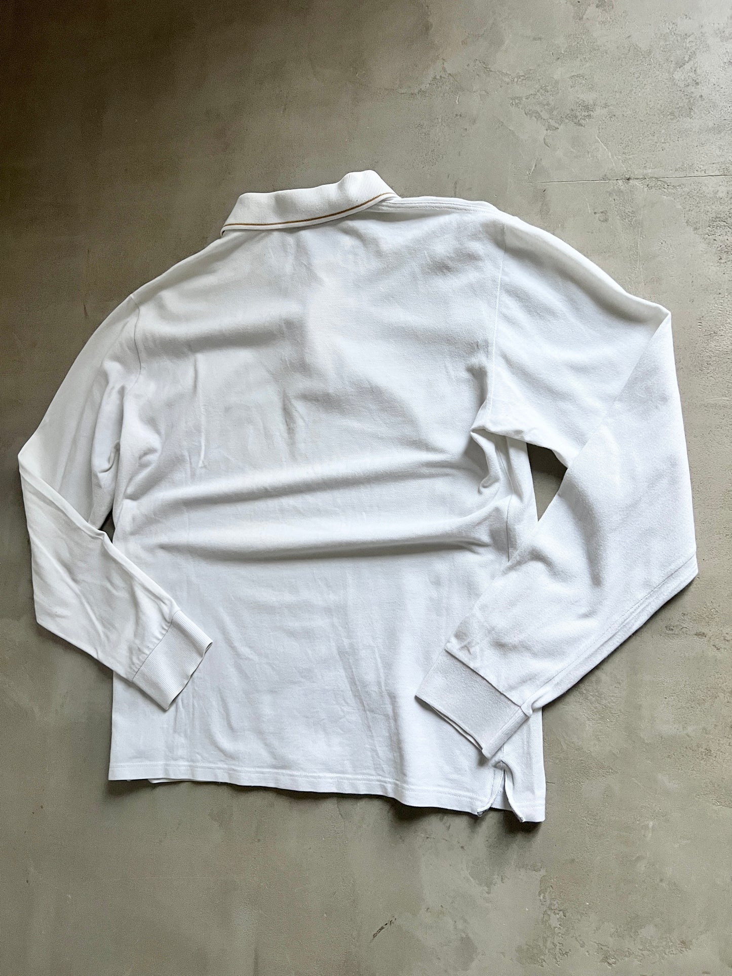 WHITE ROLEX LONGSLEEVE- 1990S - S