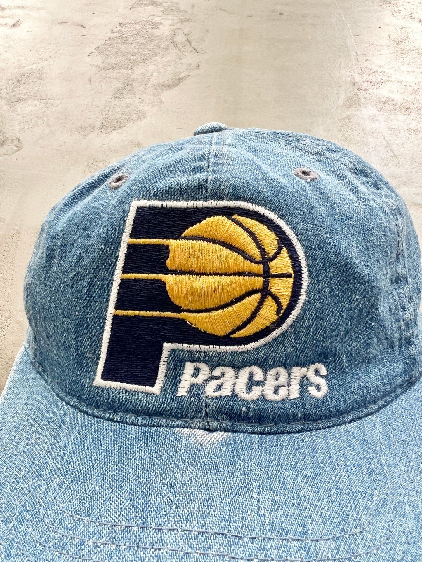 JEANS BLUE PACERS CAP - 1990S