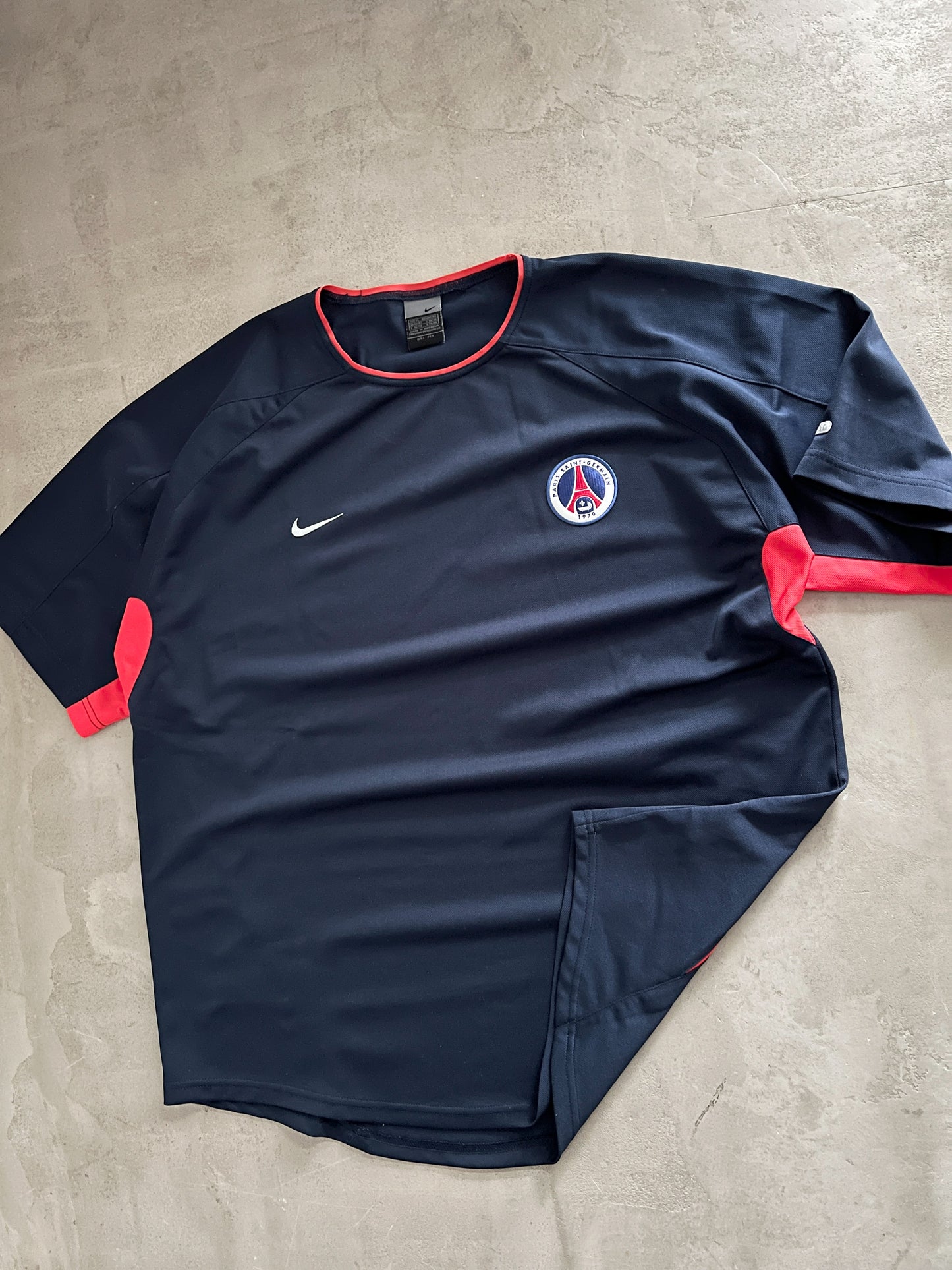 NAVY PSG NIKE JERSEY - 2000S - XL