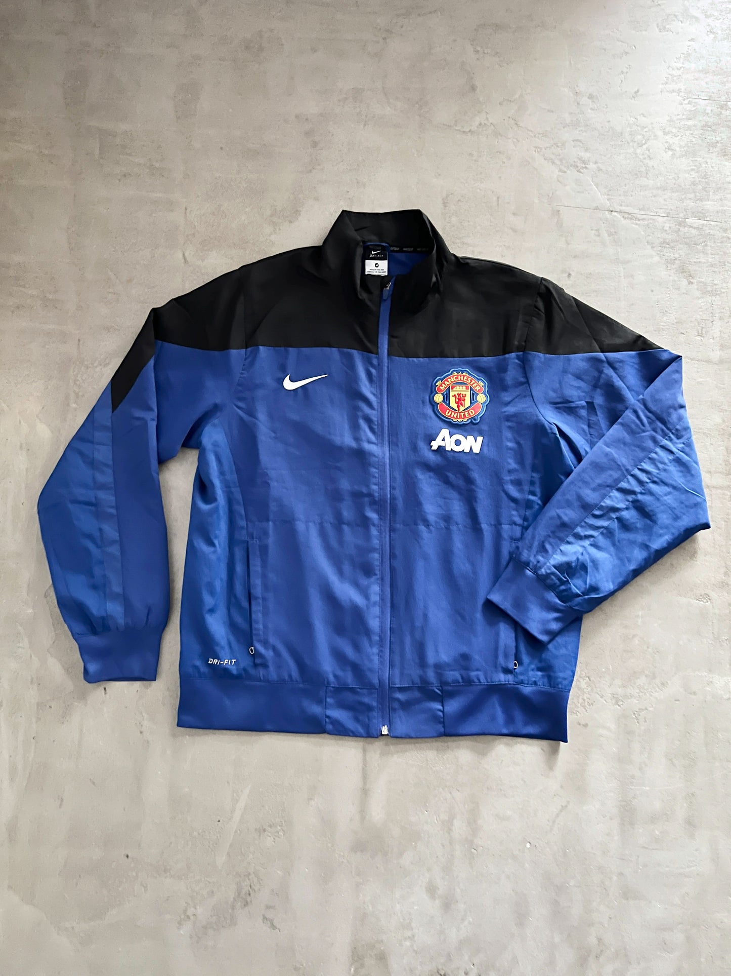 NAVY/BLACK MAN U TRACK JACKET - L/M