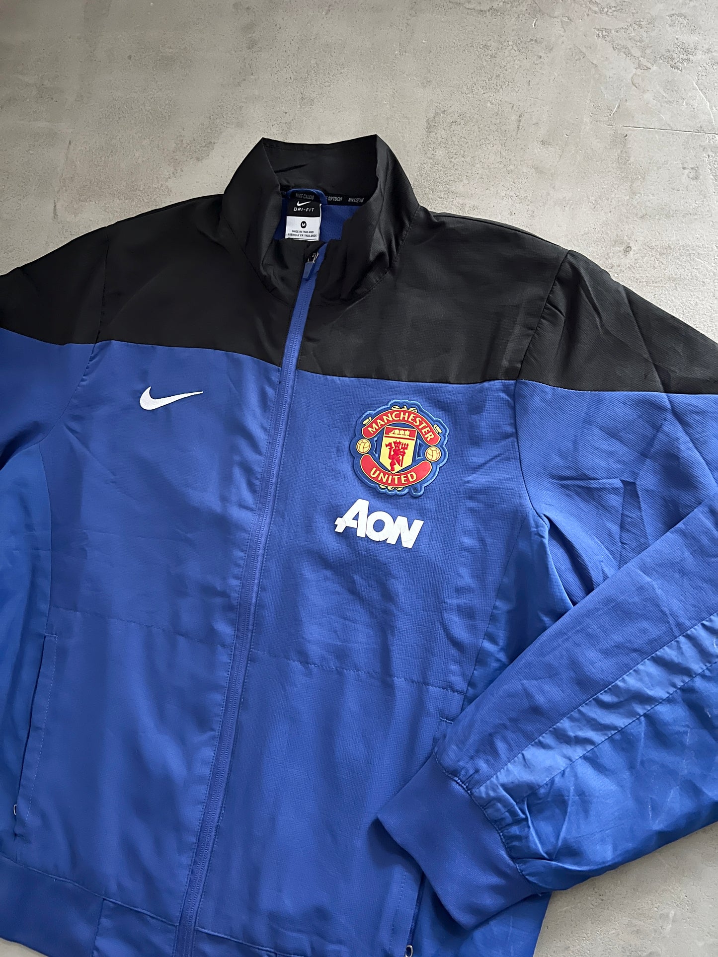 NAVY/BLACK MAN U TRACK JACKET - L/M