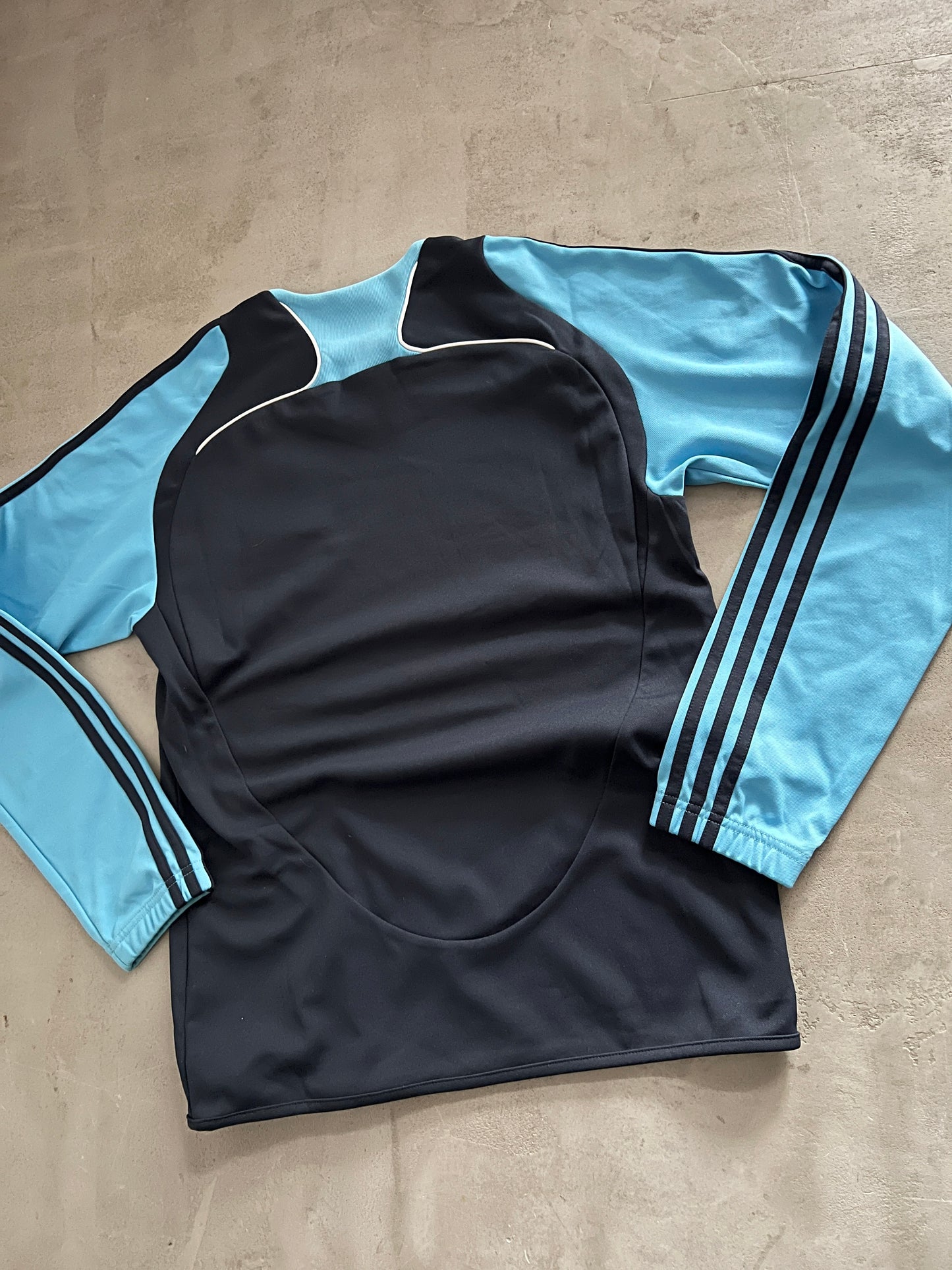 NAVY/BABY BLUE MARSEILLE SWEATER - 2000S - S/M