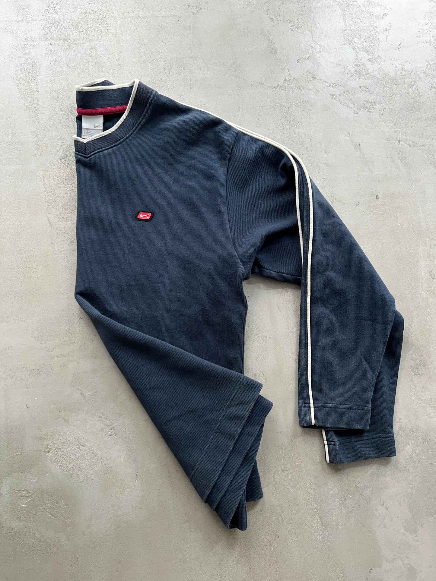 NAVY NIKE SWEATER/LONGSLEEVE - 2000S - L/M