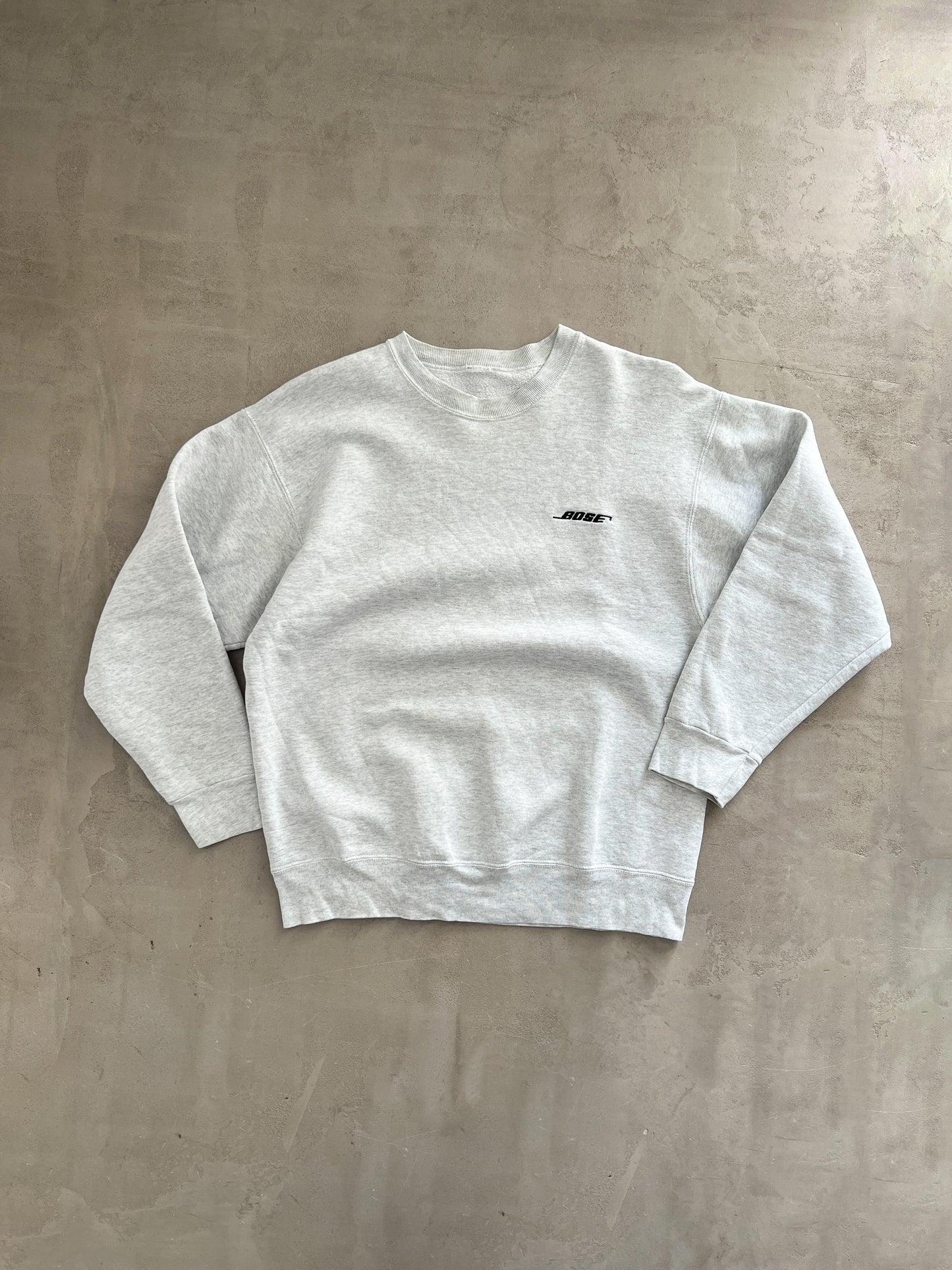 GREY BOSE PROMO SWEATER - 1990S - L