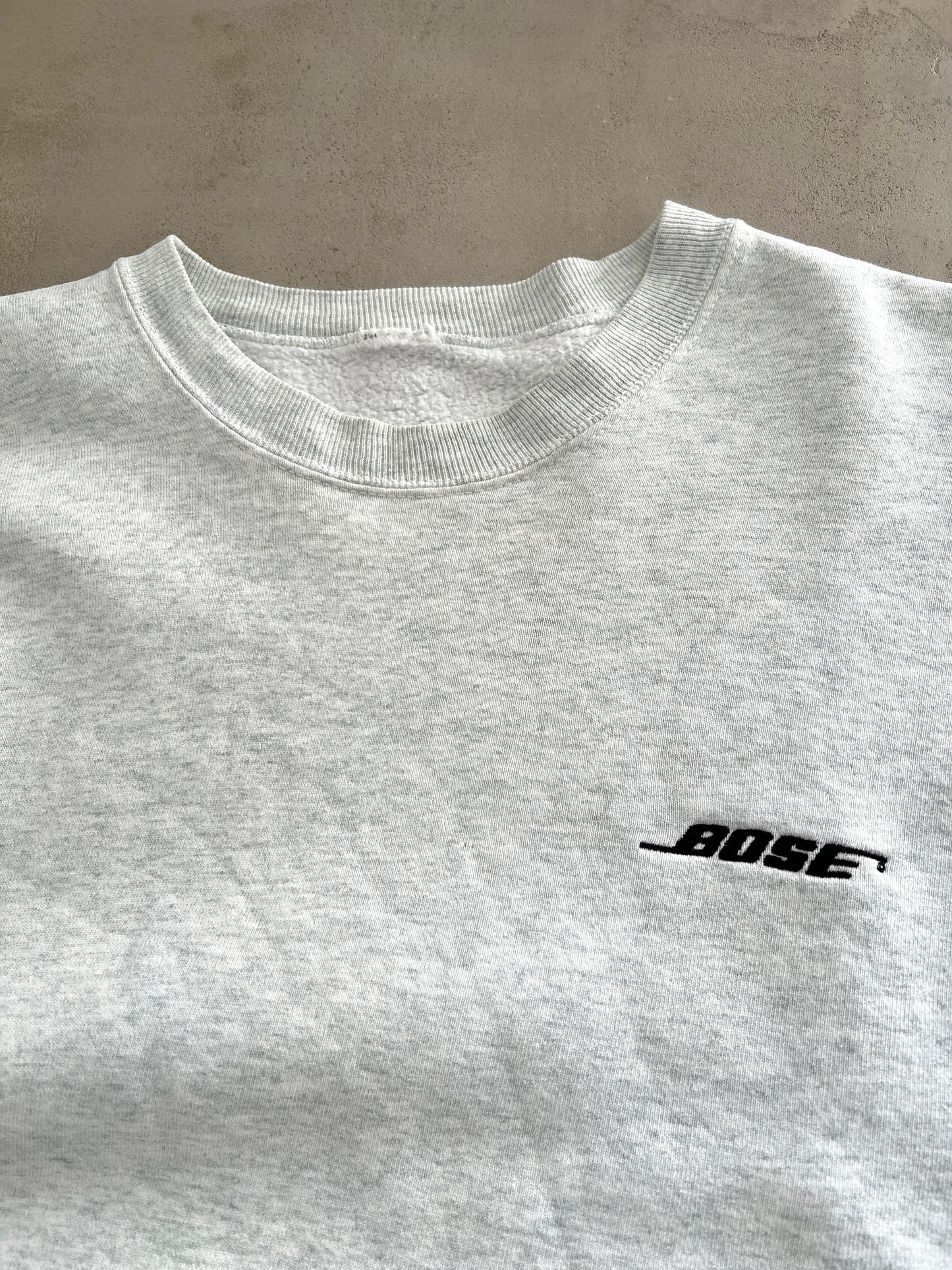 GREY BOSE PROMO SWEATER - 1990S - L