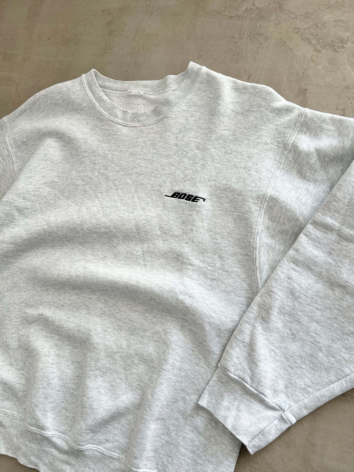 GREY BOSE PROMO SWEATER - 1990S - L