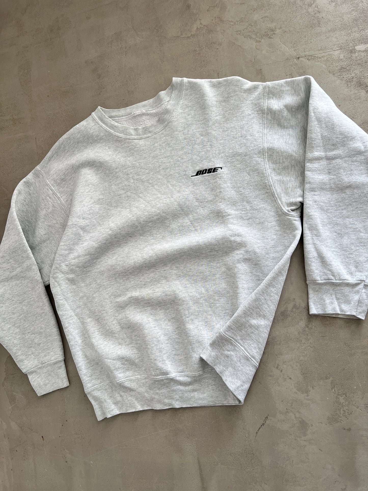 GREY BOSE PROMO SWEATER - 1990S - L