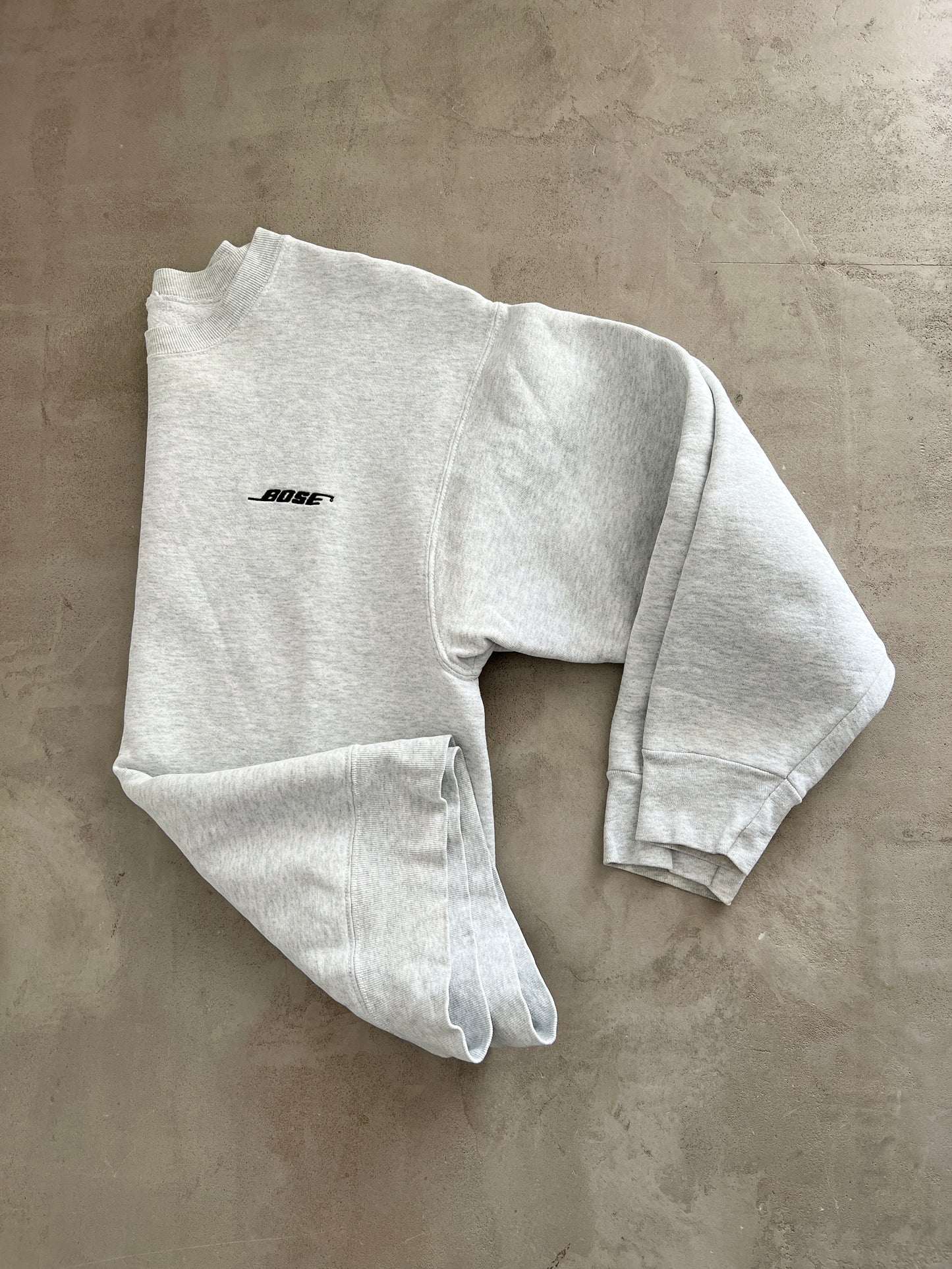 GREY BOSE PROMO SWEATER - 1990S - L