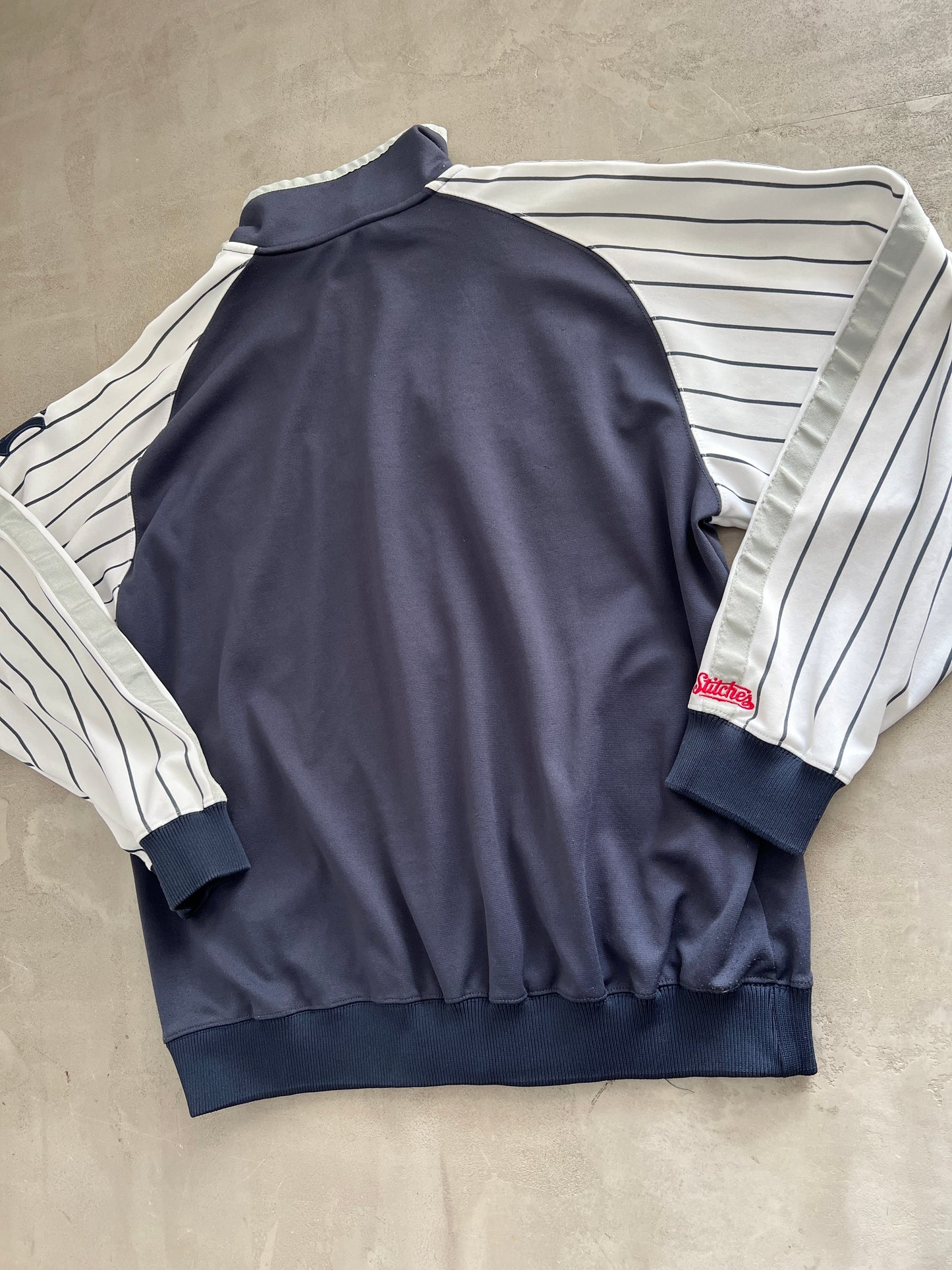 NAVY/WHITE YANKEES JACKET - 2000S - XL