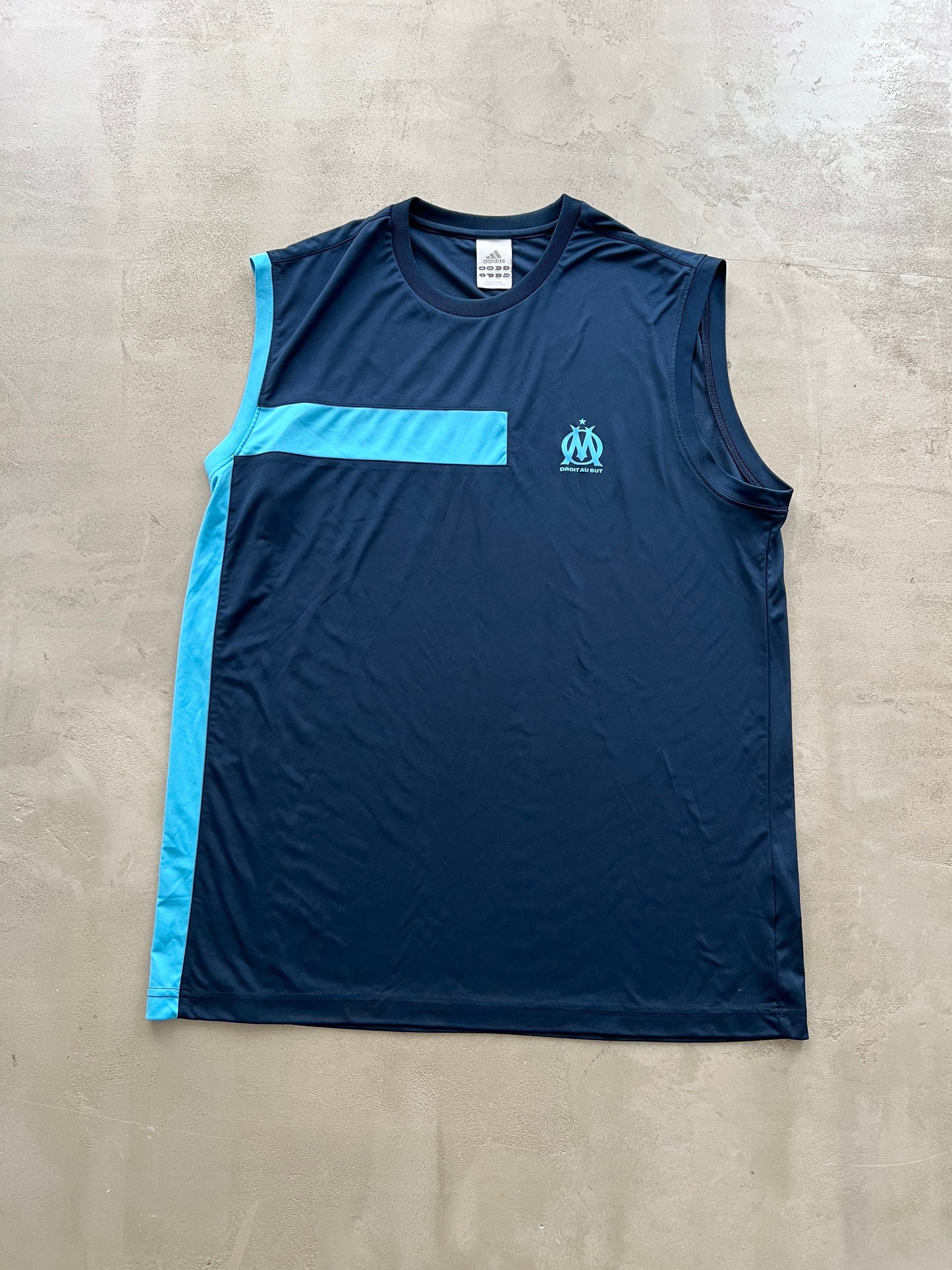 NAVY/BABY BLUE MARSEILLE TANKTOP - 2000S - XL/L