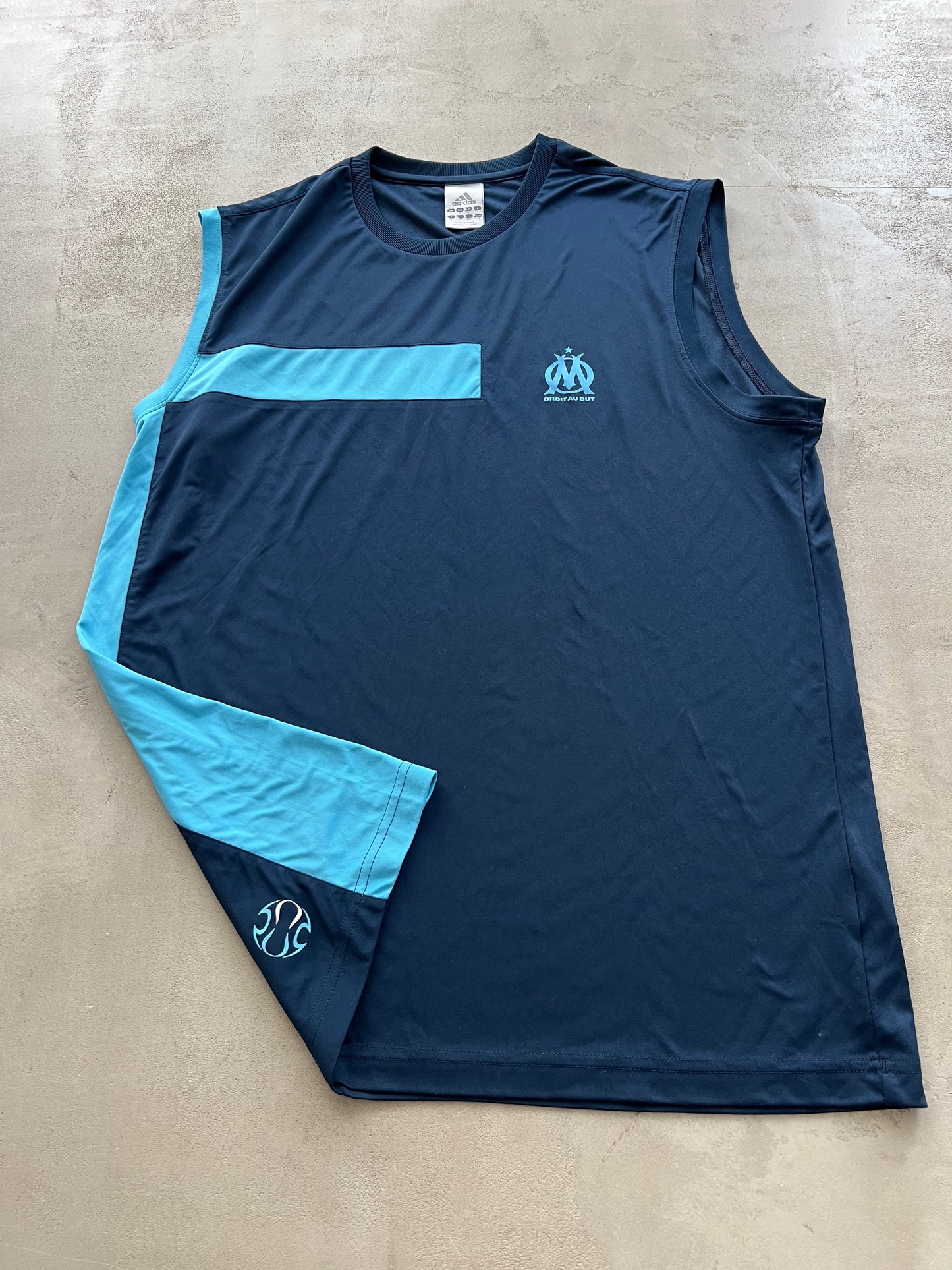 NAVY/BABY BLUE MARSEILLE TANKTOP - 2000S - XL/L