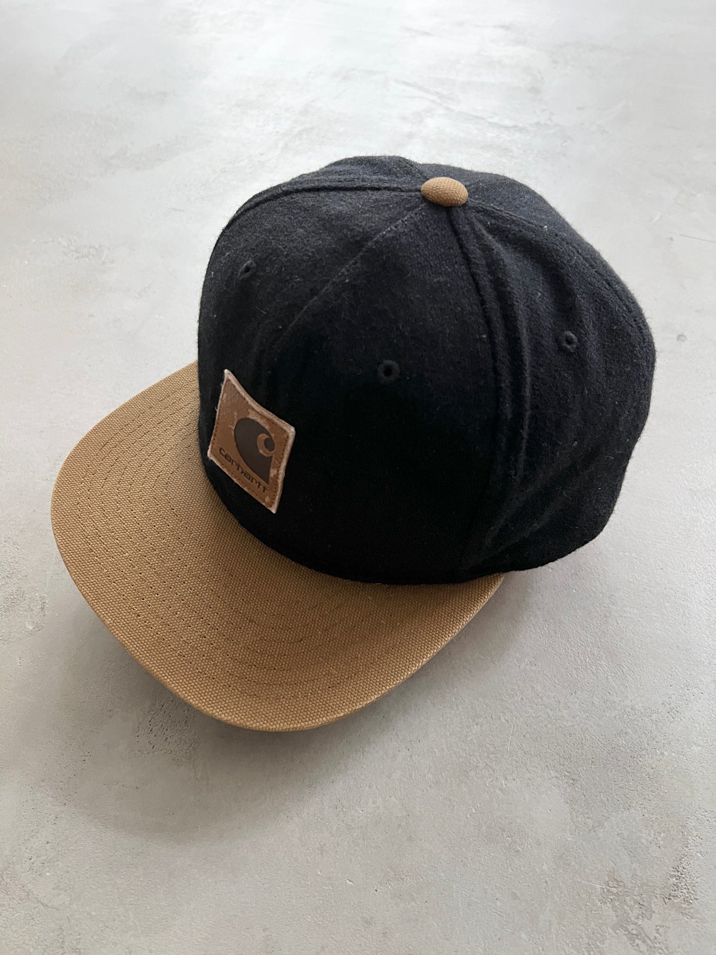 BLACK CARHARTT CAP - 1990S