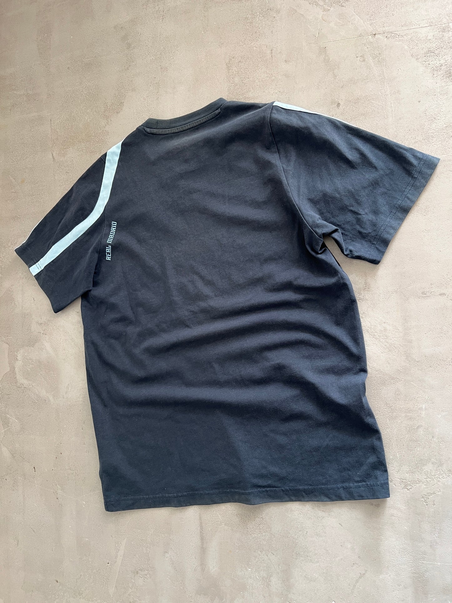 NAVY/BABY BLUE REAL MADRID TEE - 2000S - M/L