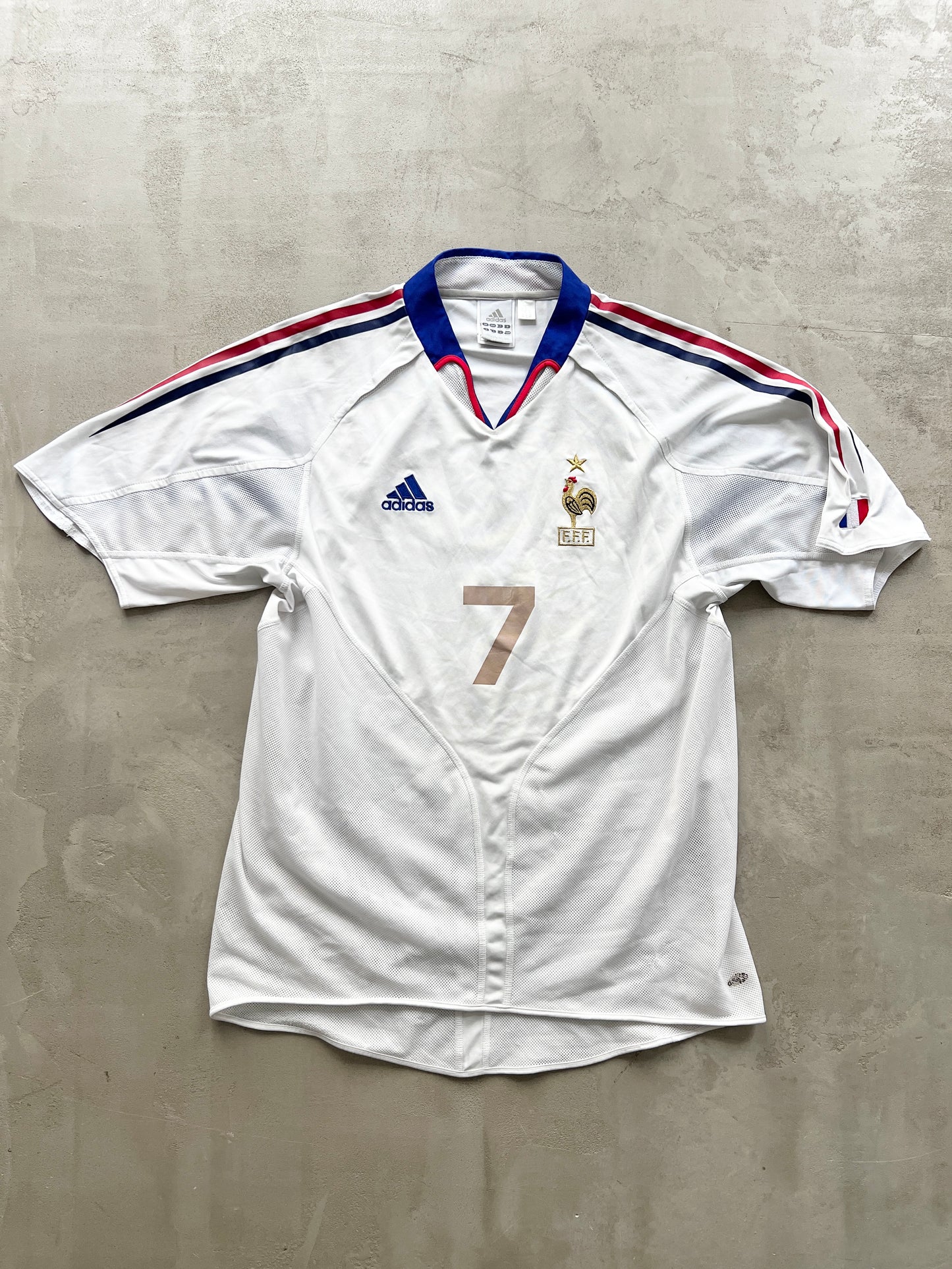 WHITE FRANCE JERSEY - 2000S - M/L