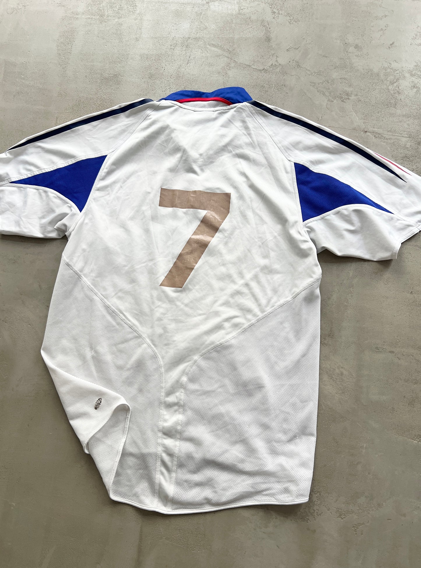 WHITE FRANCE JERSEY - 2000S - M/L