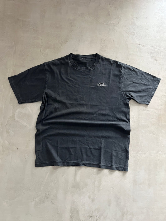 FADED BLACK OAKLEY TEE - 2000S - L