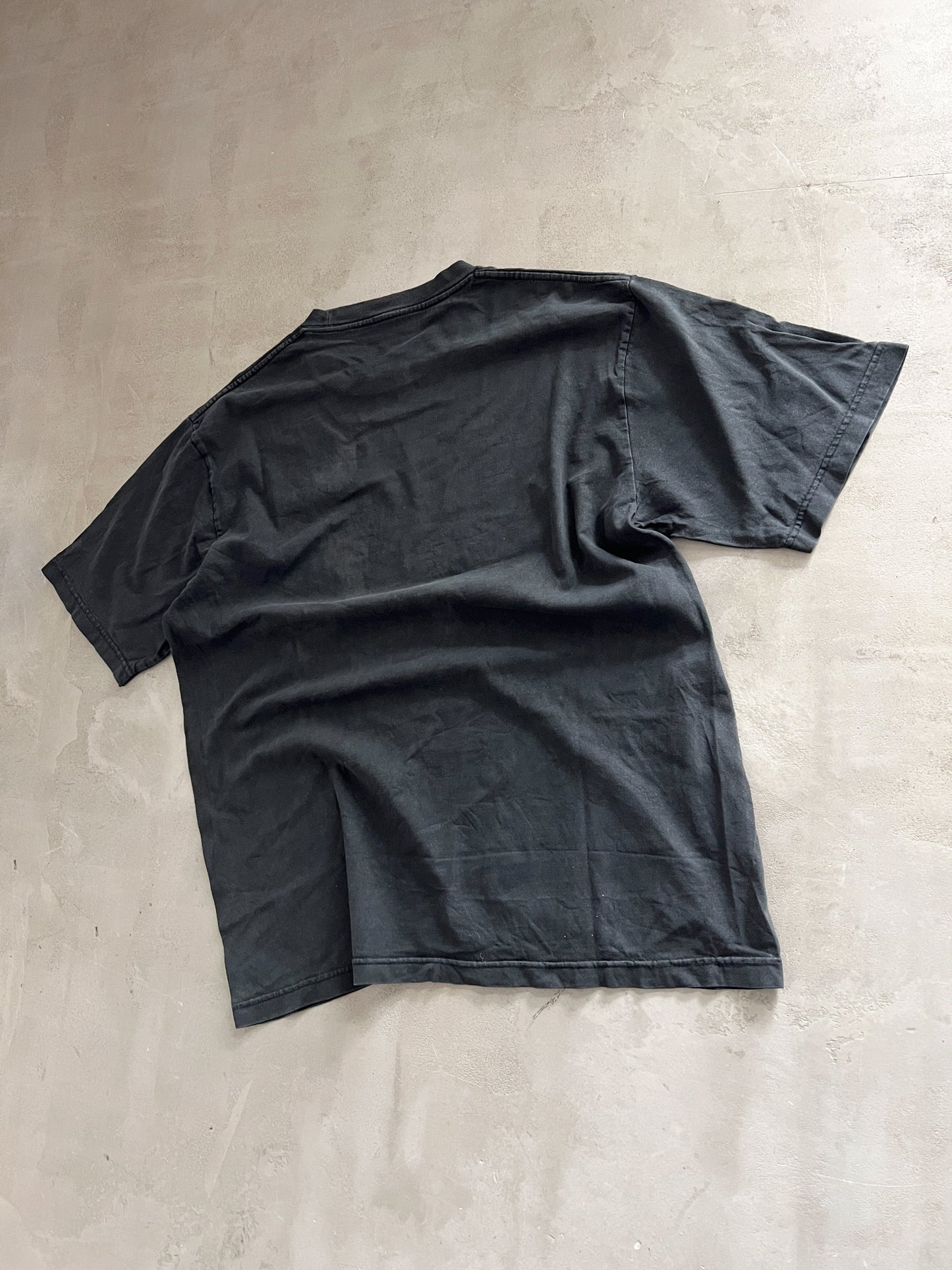 FADED BLACK OAKLEY TEE - 2000S - L