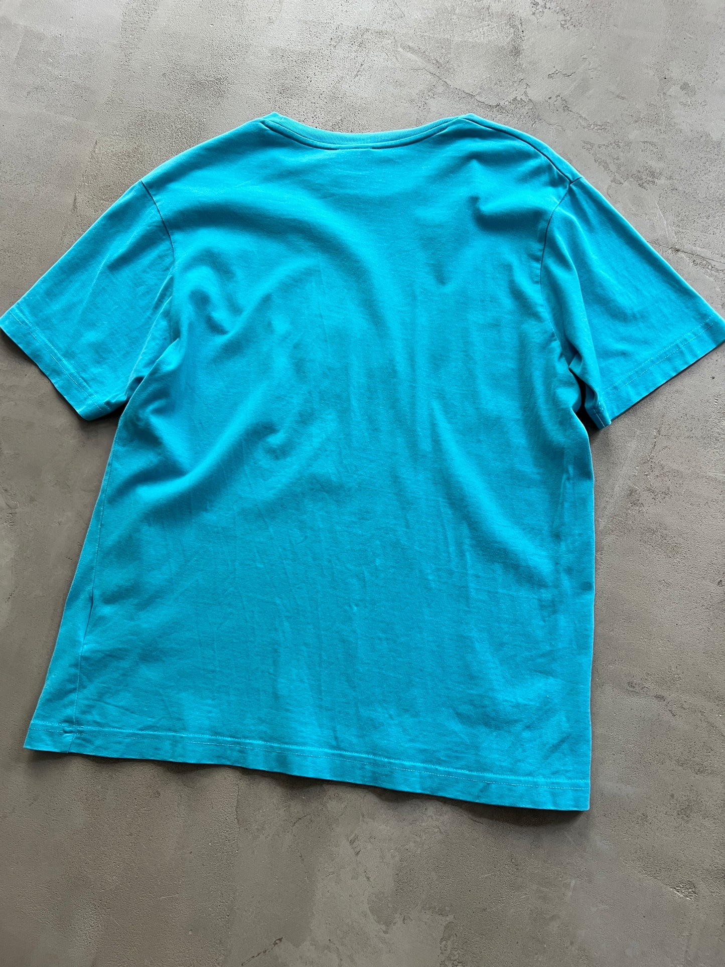 TURQUOISE FC BARCELONA TEE - 2000S - M