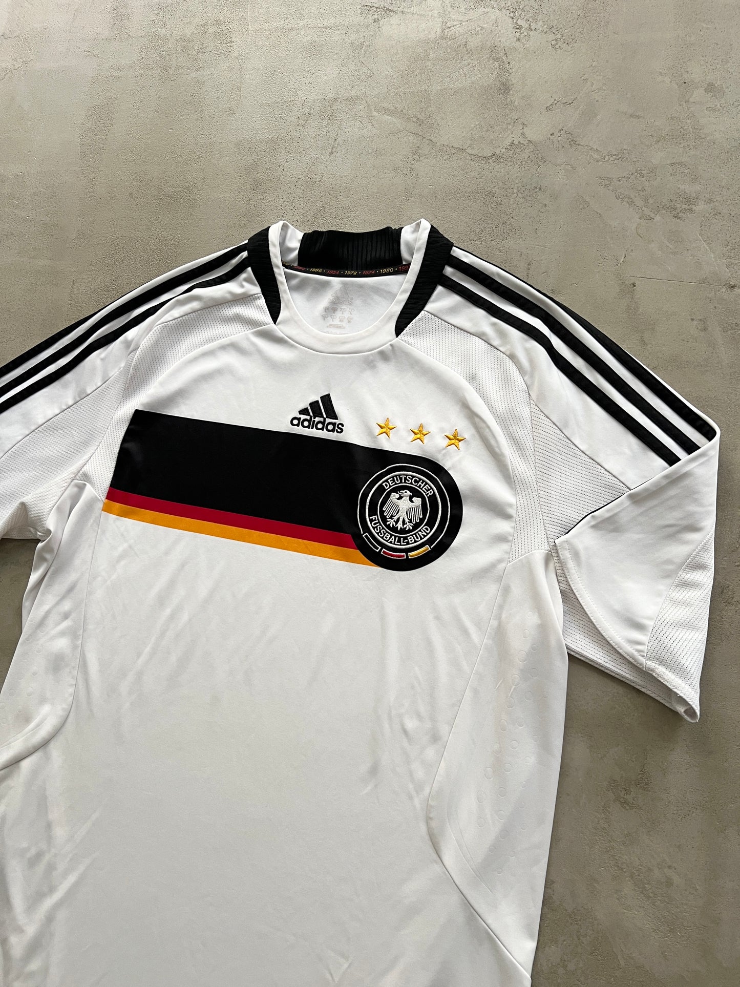 WHITE GERMANY JERSEY - 2000S - XL