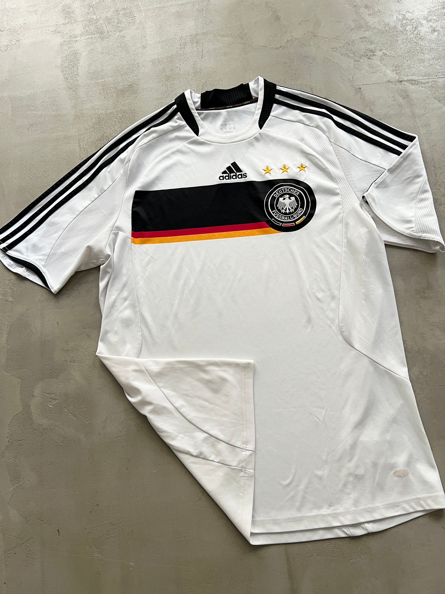 WHITE GERMANY JERSEY - 2000S - XL