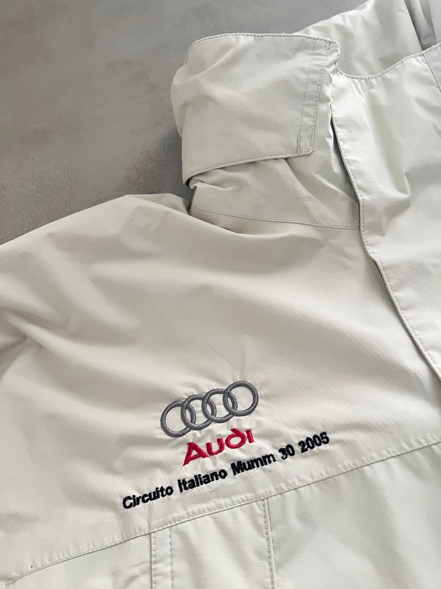 CRÈME AUDI SAILING JACKET - 2000S - L