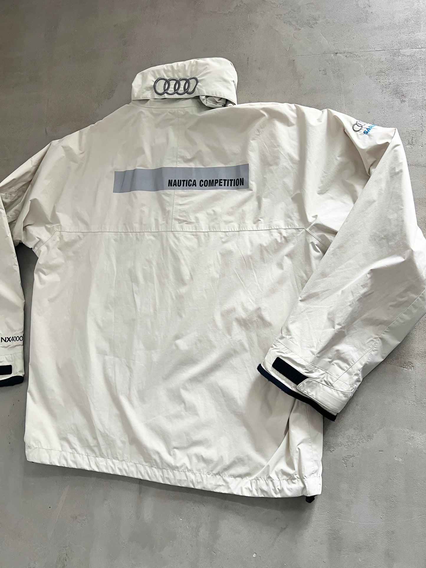 CRÈME AUDI SAILING JACKET - 2000S - L