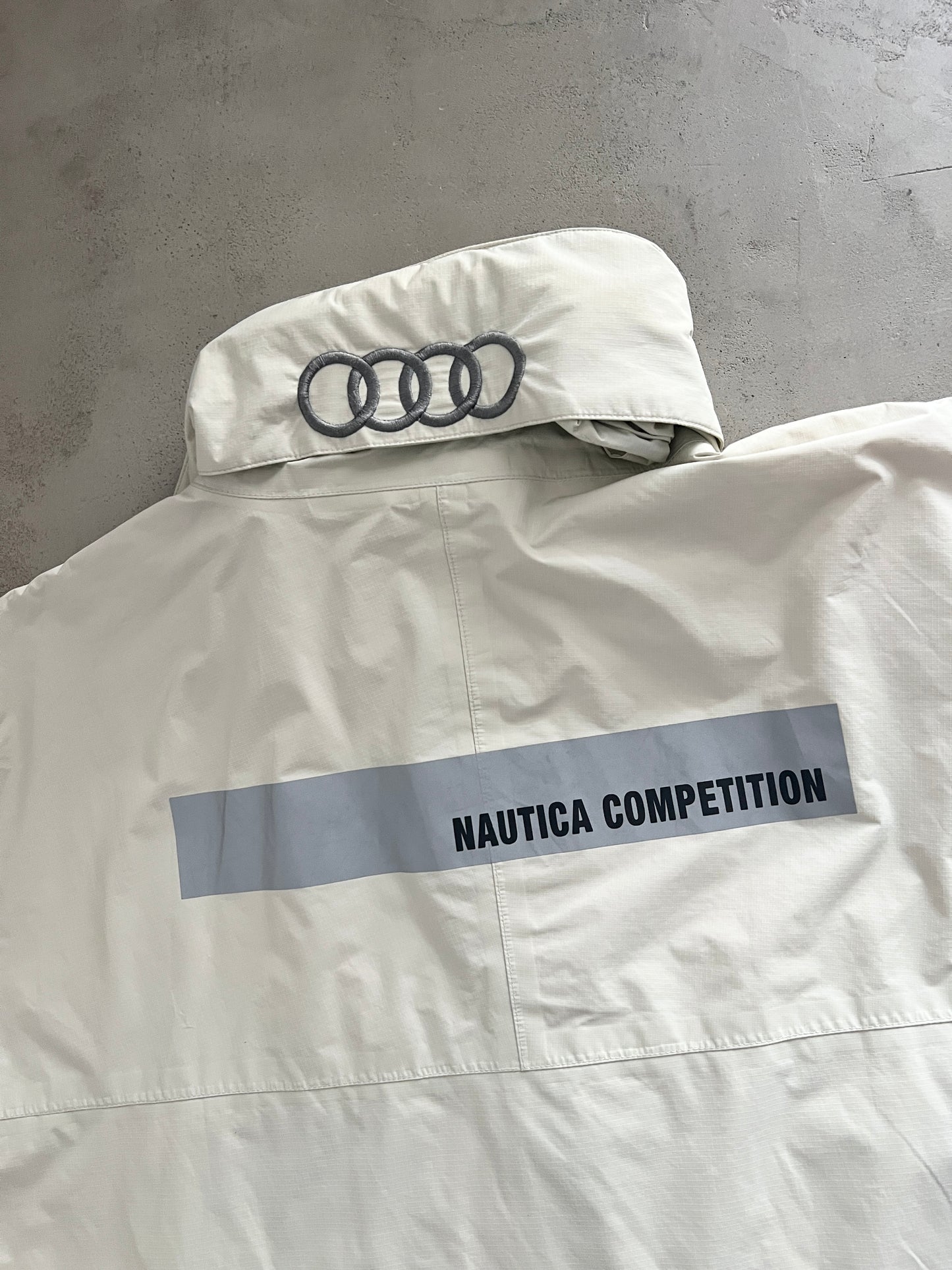 CRÈME AUDI SAILING JACKET - 2000S - L