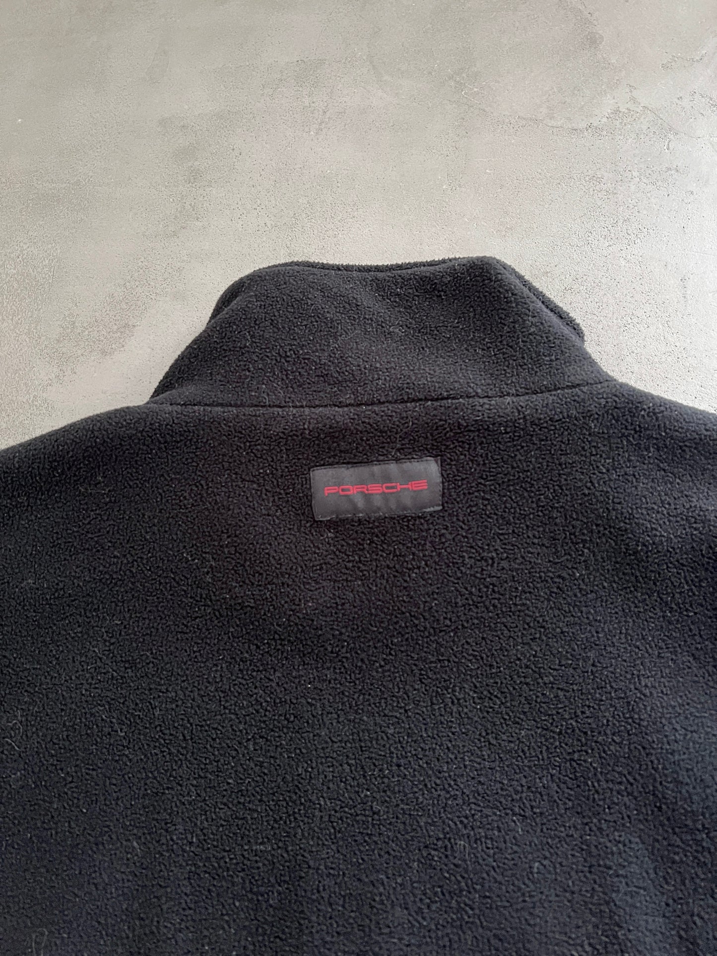 BLACK PORSCHE FLEECE - L