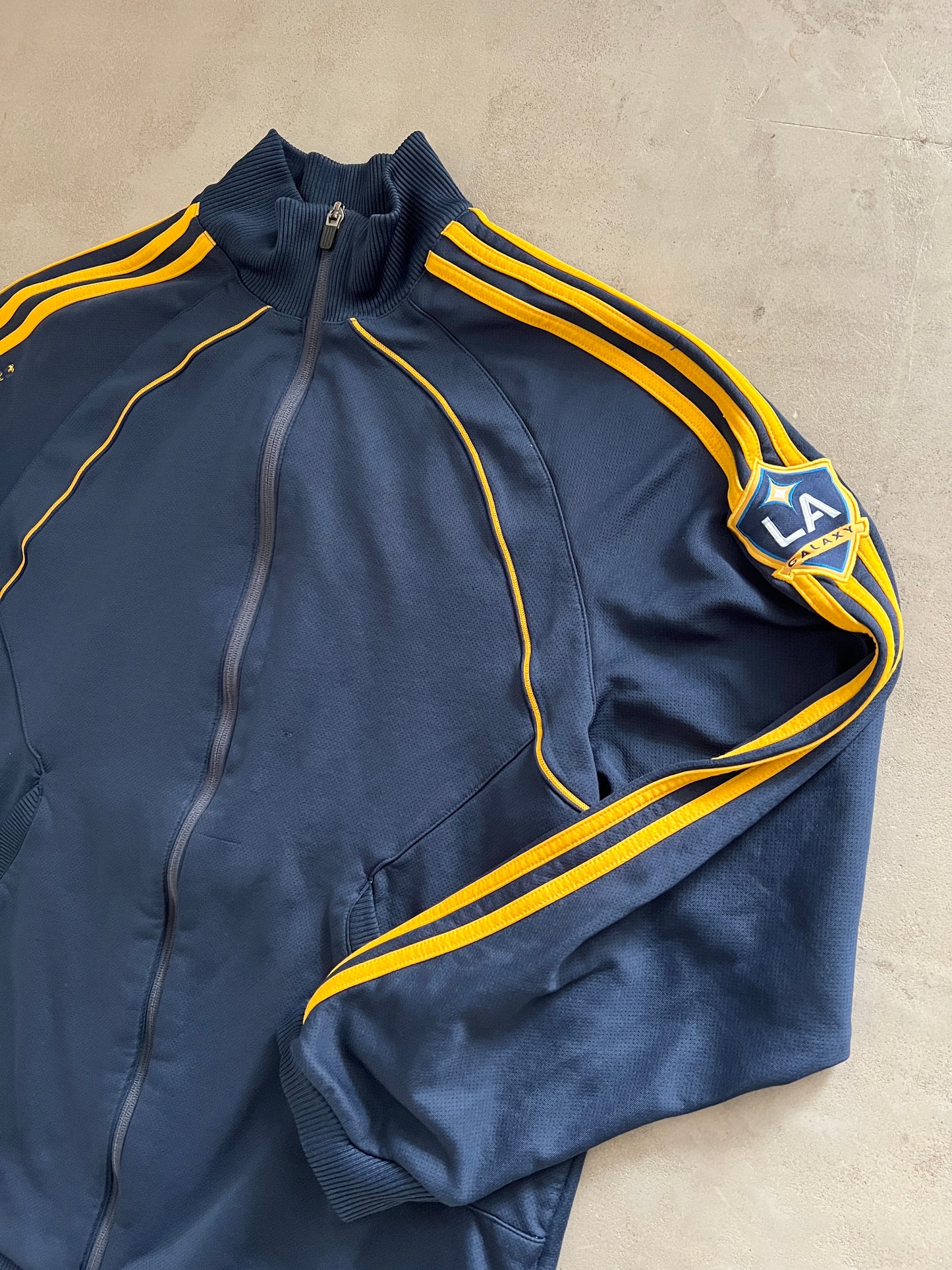 NAVY LA GALAXY TRACK JACKET - 2000S - L