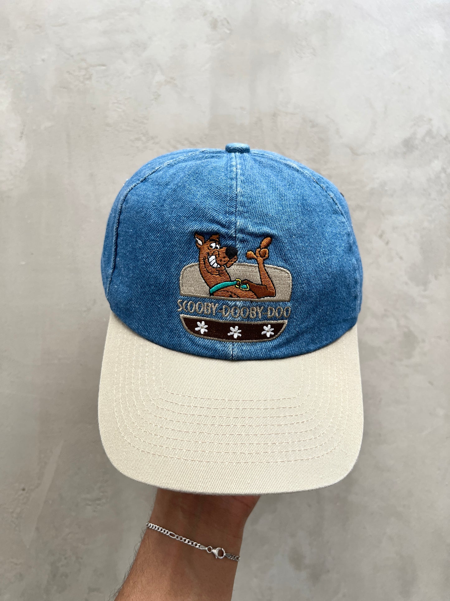 BLUE/BEIGE SCOOBY-DOO CAP - 2000S