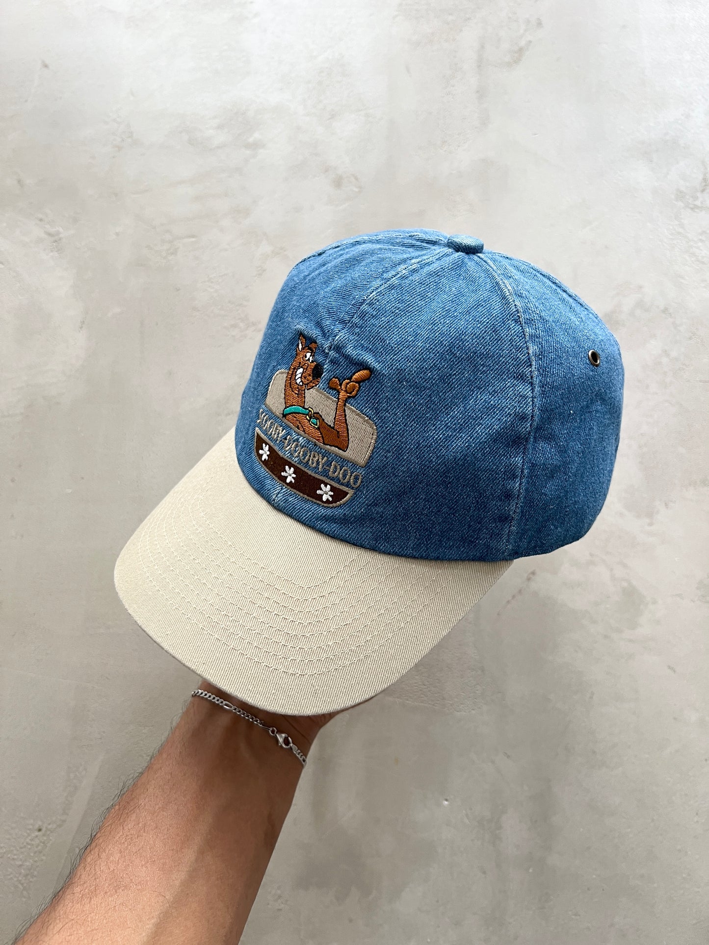 BLUE/BEIGE SCOOBY-DOO CAP - 2000S