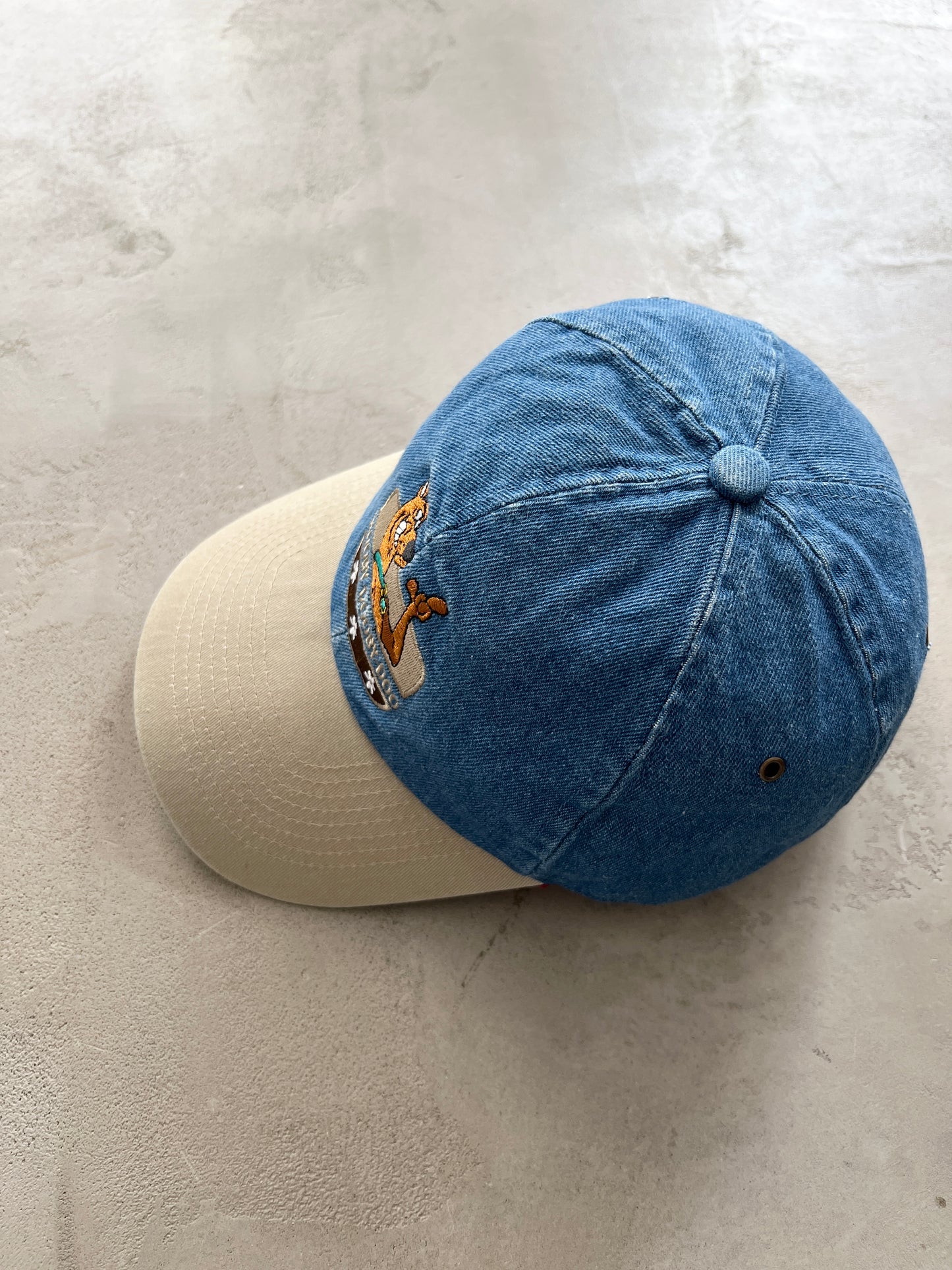 BLUE/BEIGE SCOOBY-DOO CAP - 2000S