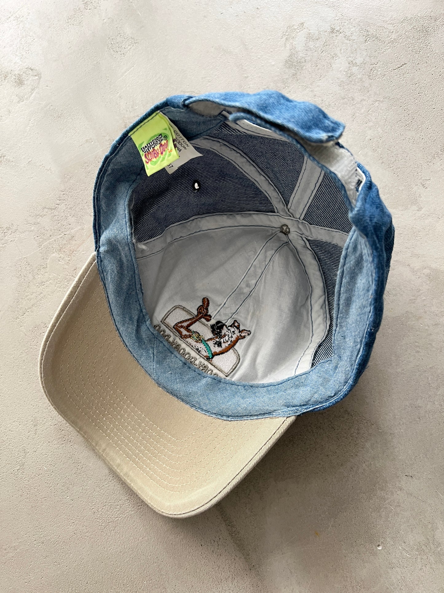 BLUE/BEIGE SCOOBY-DOO CAP - 2000S