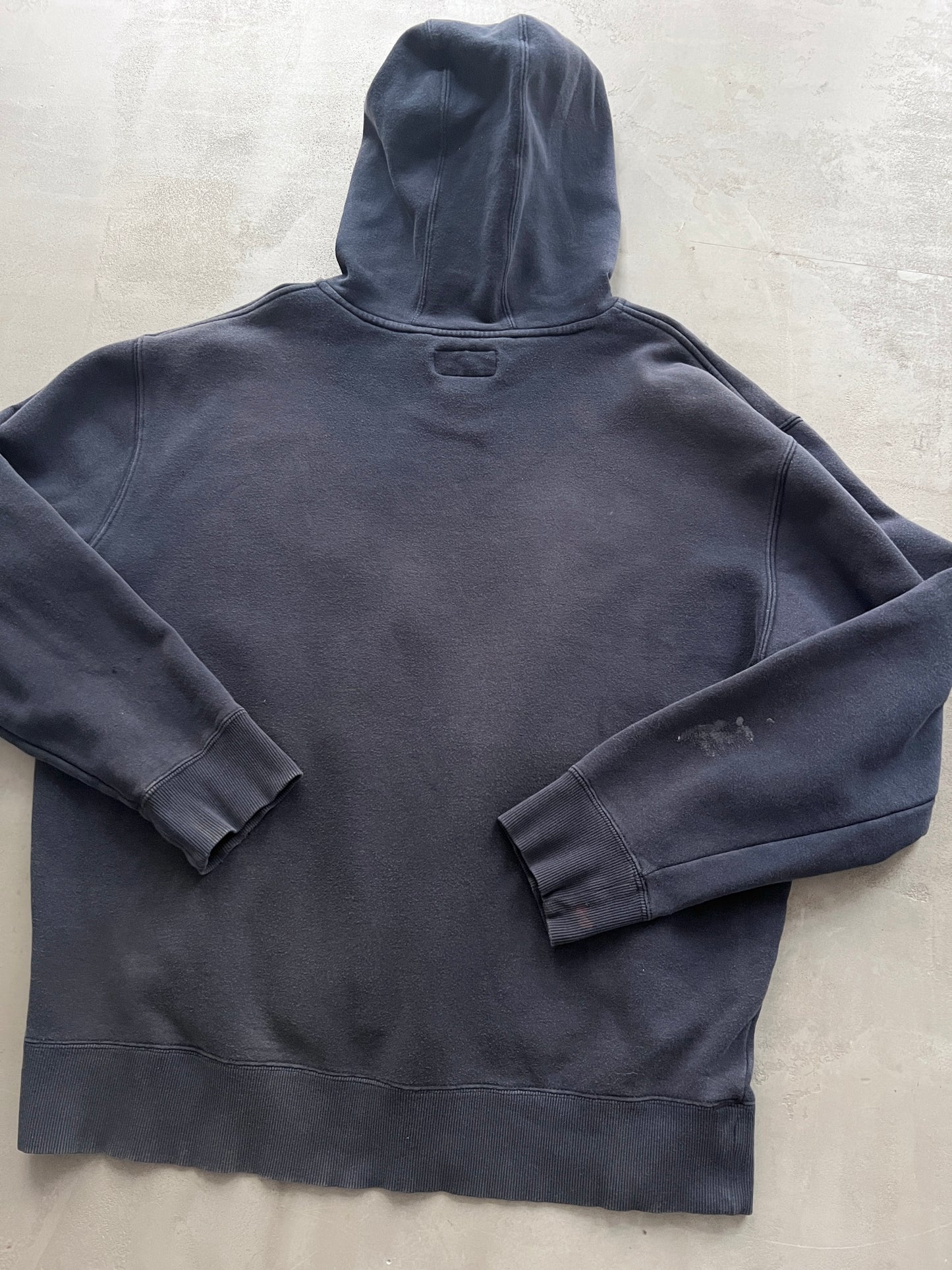 FADED BLACK/NAVY OAKLEY HOODIE - 2000S - L/XL