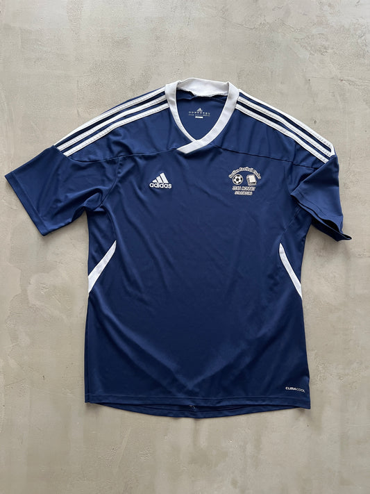 NAVY ADIDAS X SOCCER SCHOOL JERSEY - L