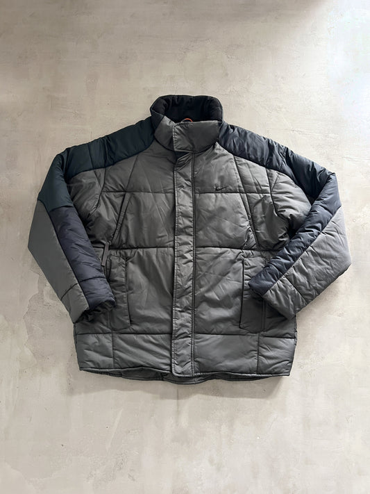 GREY NIKE PUFFER - 2000S - L