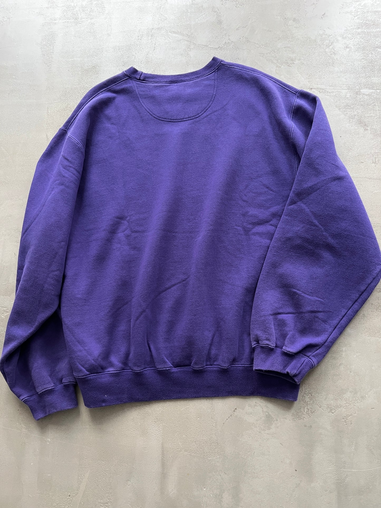 PURPLE NIKE WASHINGTON SWEATER - 1990S - XL